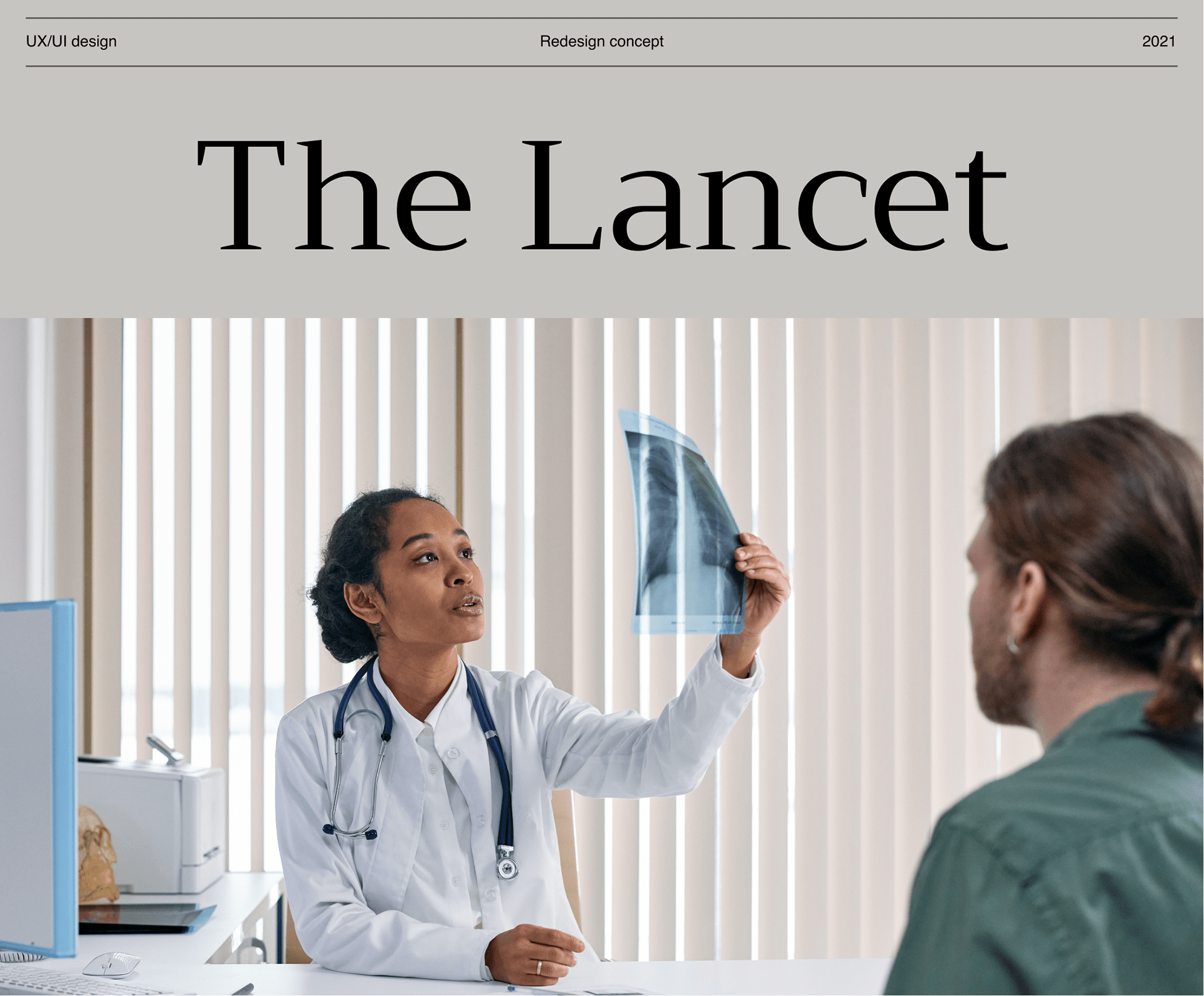 The Lancet - News Portal — Изображение №1 — Интерфейсы на Dprofile