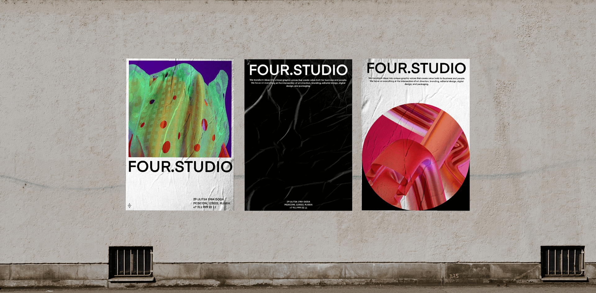 FOUR.STUDIO | website concept — Изображение №12 — Интерфейсы, Брендинг на Dprofile