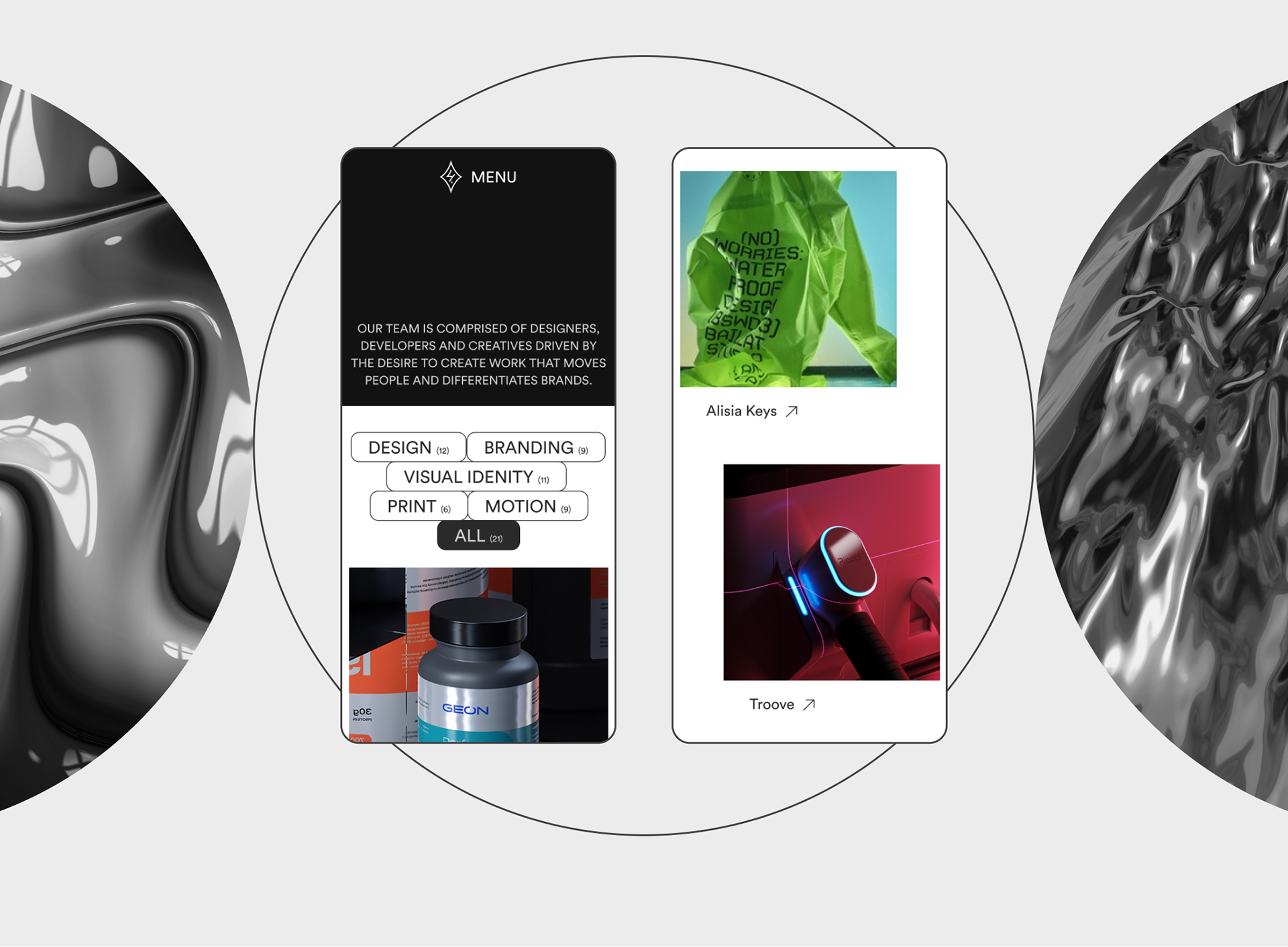 FOUR.STUDIO | website concept — Изображение №8 — Интерфейсы, Брендинг на Dprofile