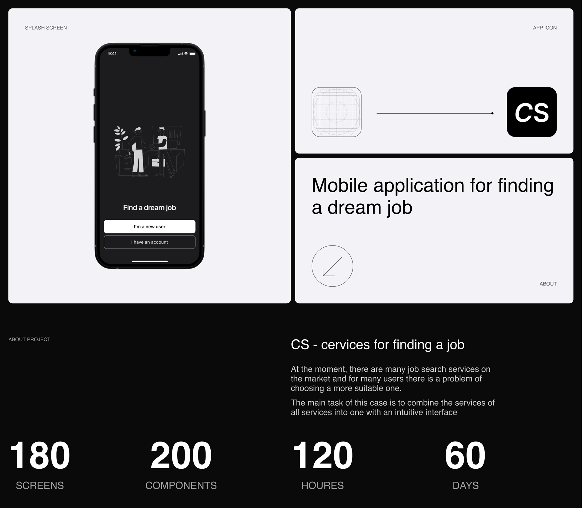 Mobile app | Career Space — Изображение №2 — Интерфейсы на Dprofile