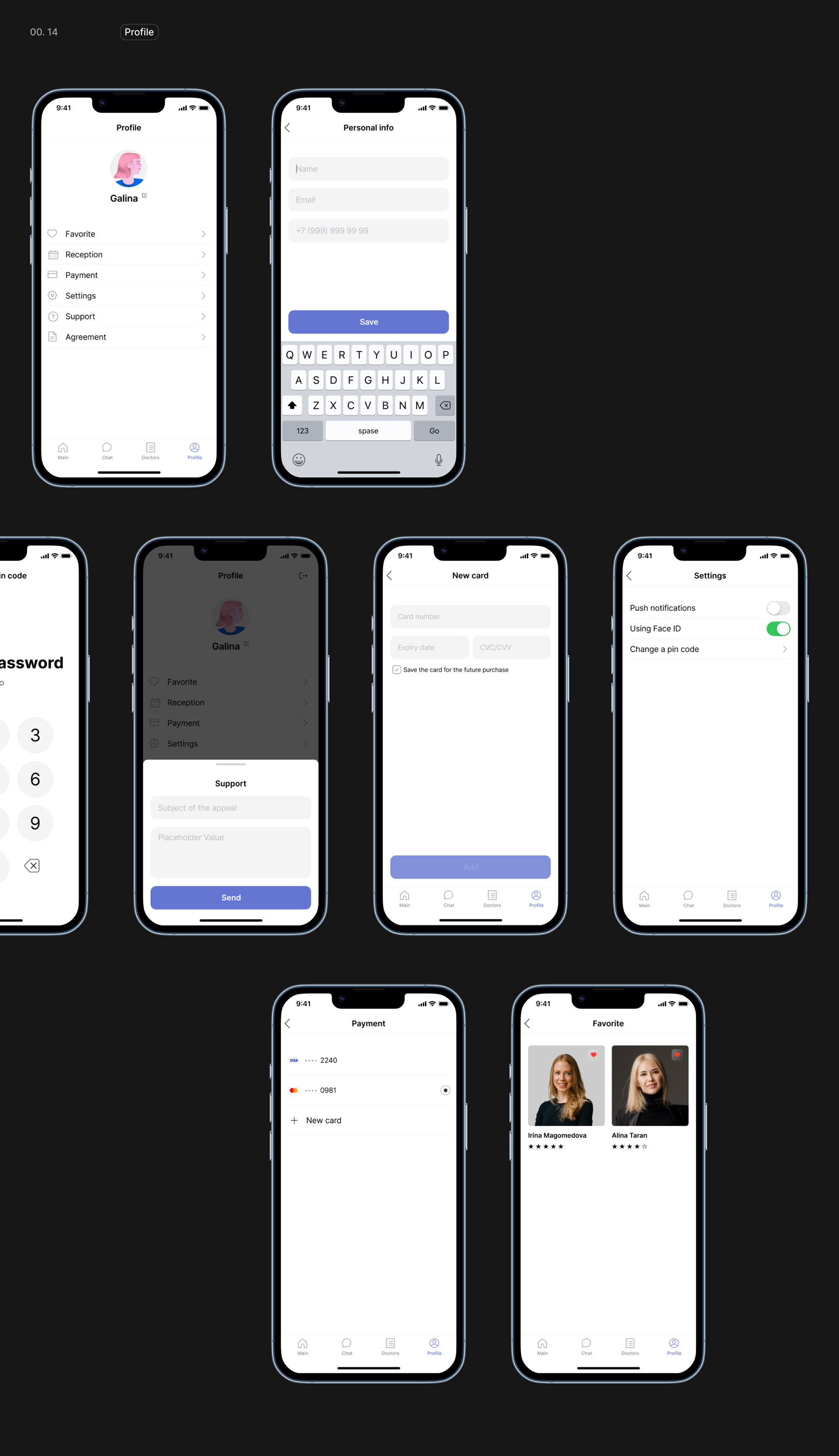 Healthy - Mobile App — Изображение №13 — Интерфейсы на Dprofile