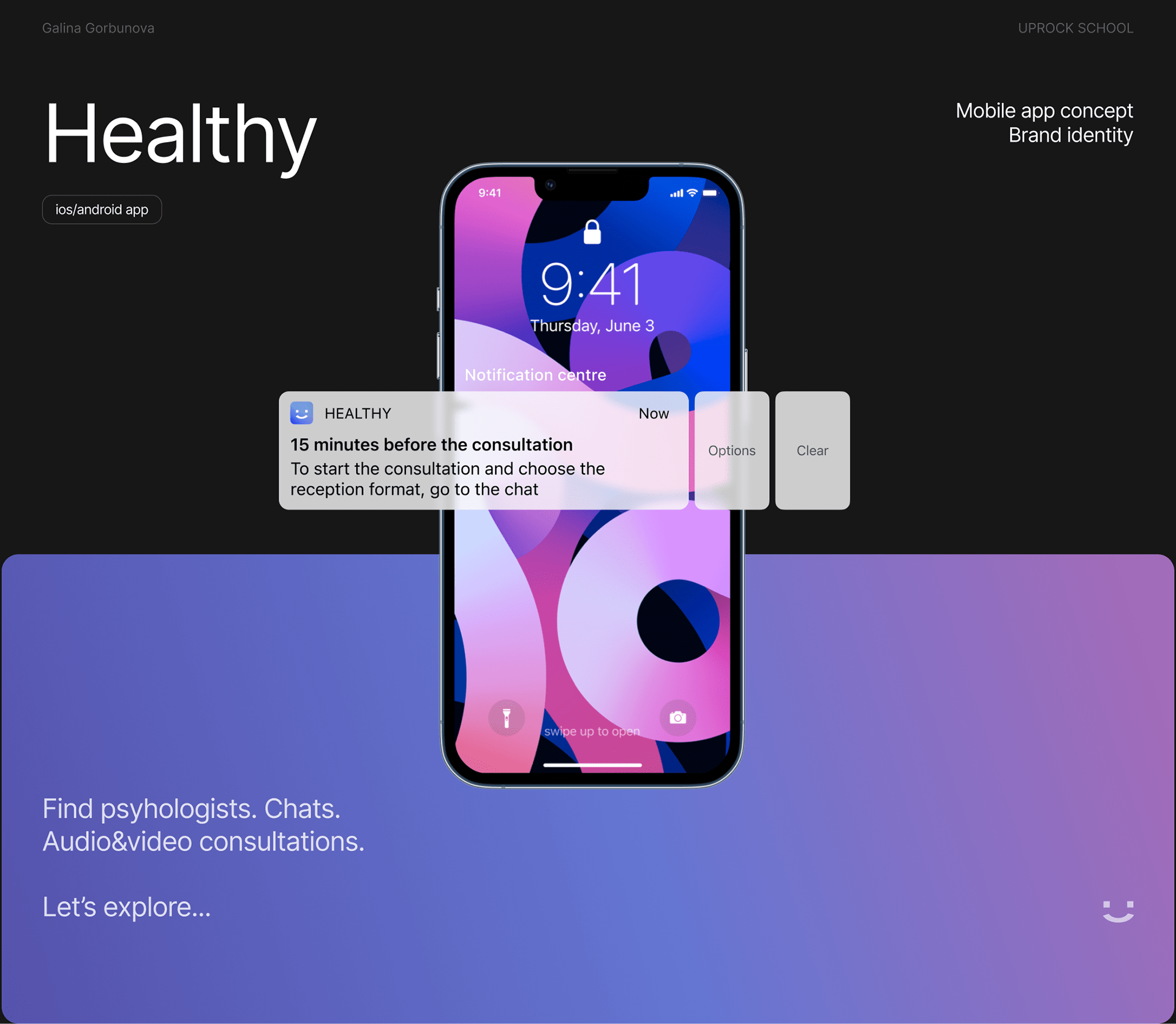 Healthy - Mobile App — Изображение №1 — Интерфейсы на Dprofile