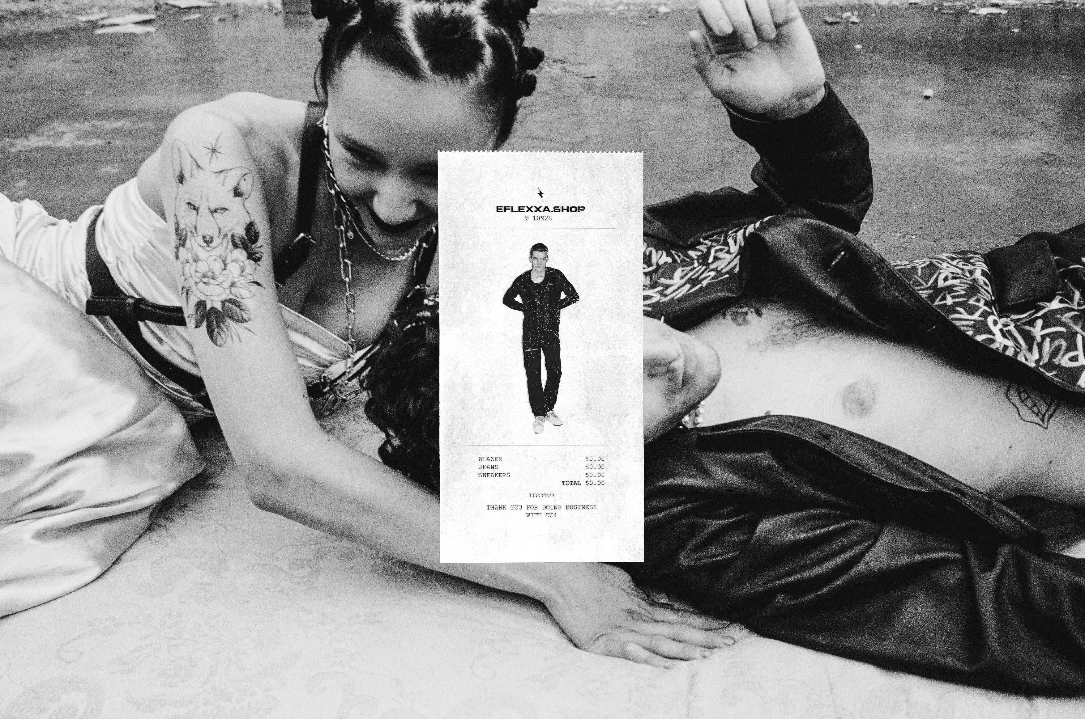 EFLEXXA | Айдентика для бренда молодежной одежды — Изображение №11 — Брендинг, Графика на Dprofile