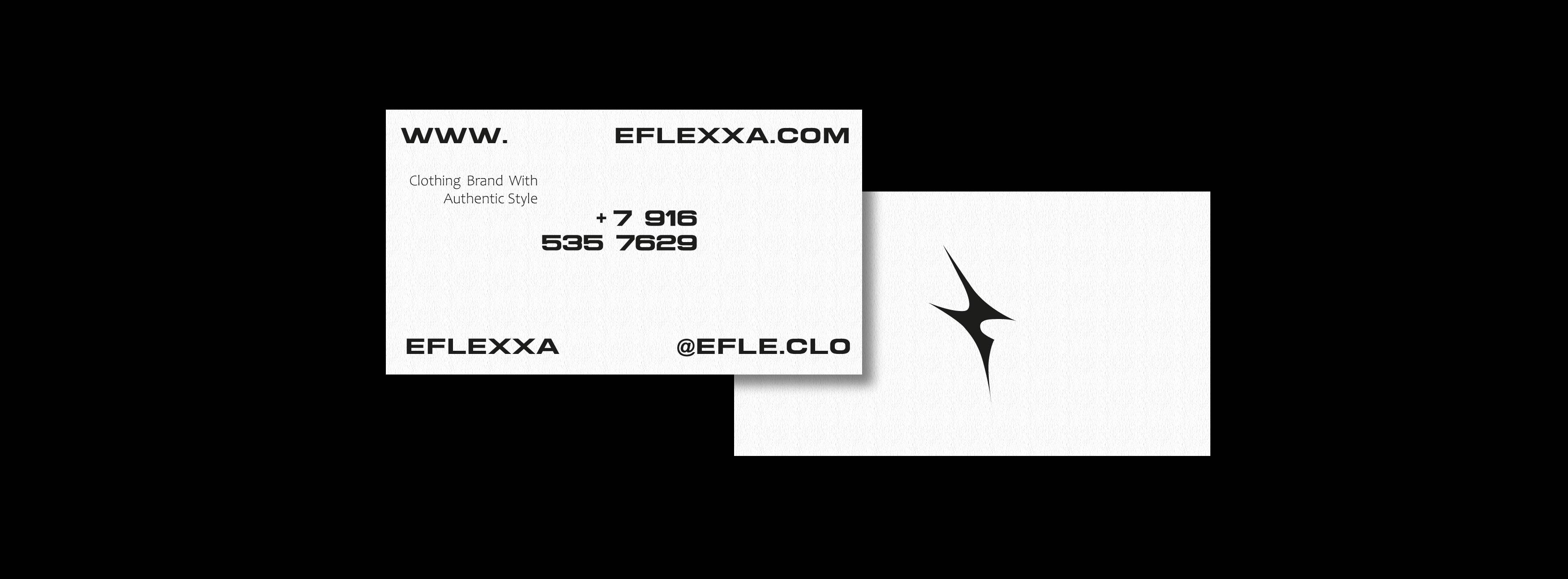 EFLEXXA | Айдентика для бренда молодежной одежды — Изображение №10 — Брендинг, Графика на Dprofile
