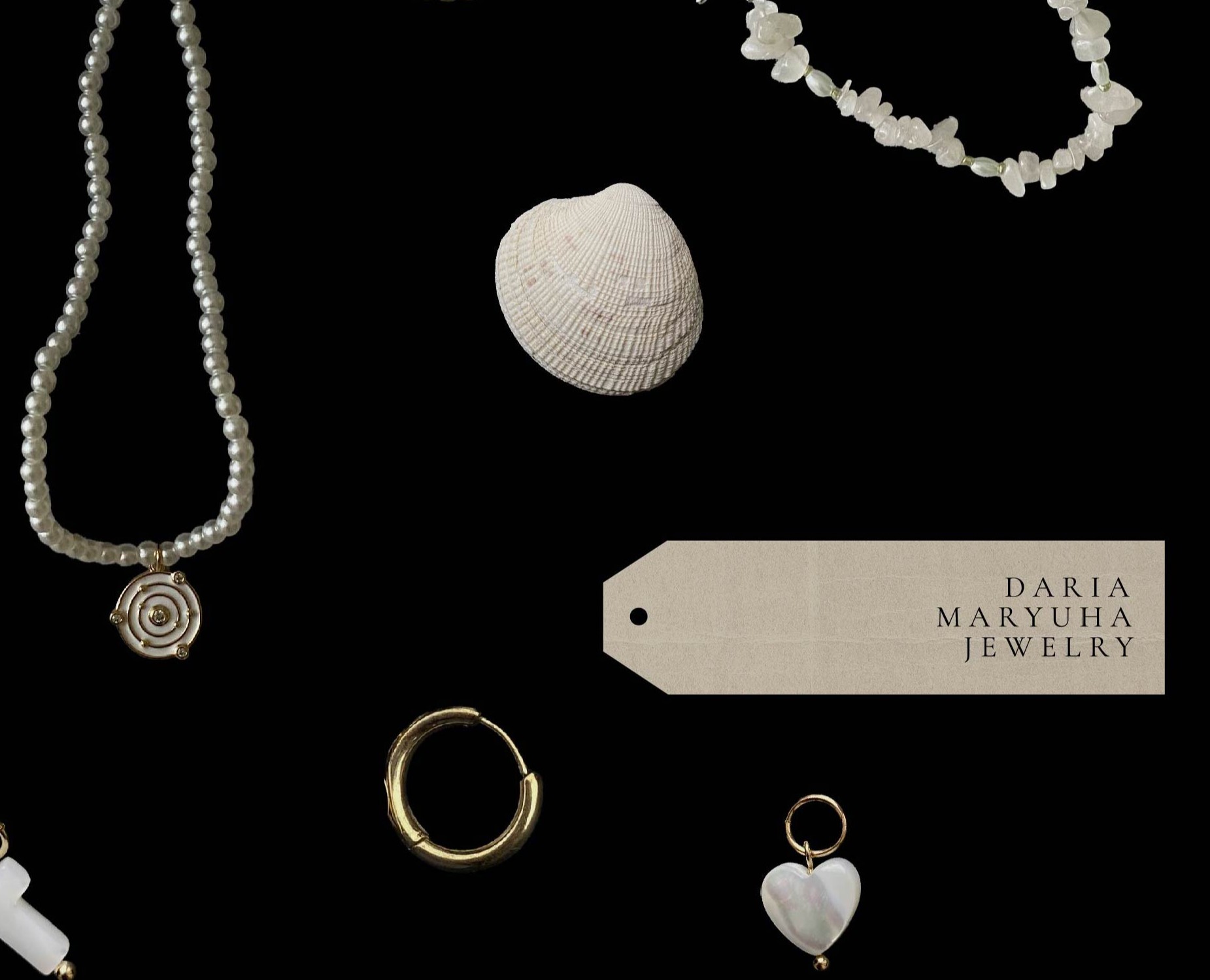 DARIA MARYUHA JEWELRY | Айдентика для бренда украшений — Брендинг на Dprofile