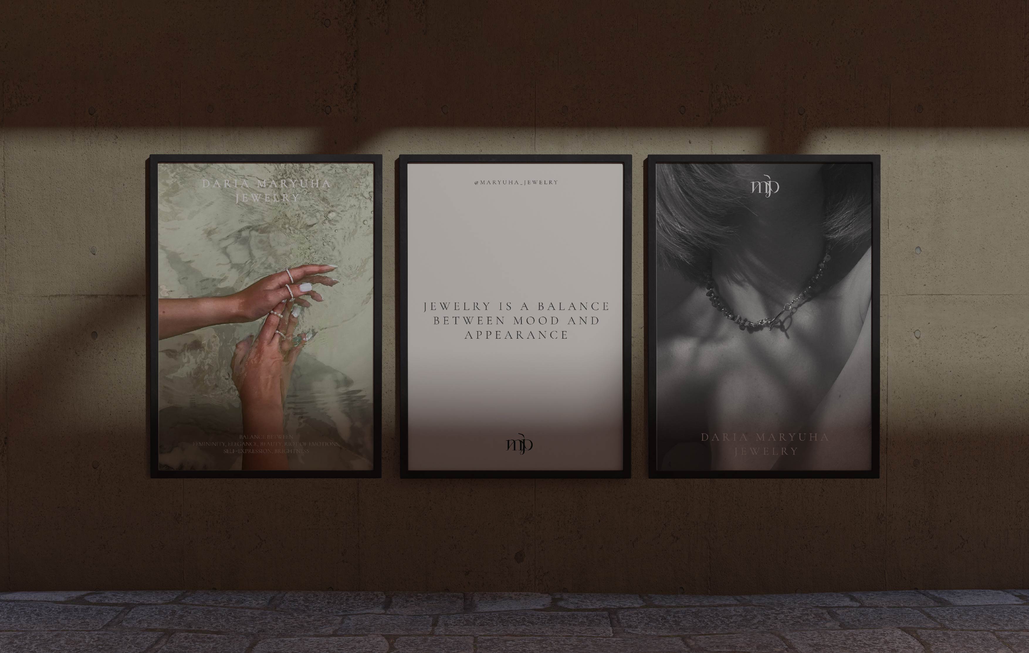 DARIA MARYUHA JEWELRY | Айдентика для бренда украшений — Изображение №4 — Брендинг на Dprofile