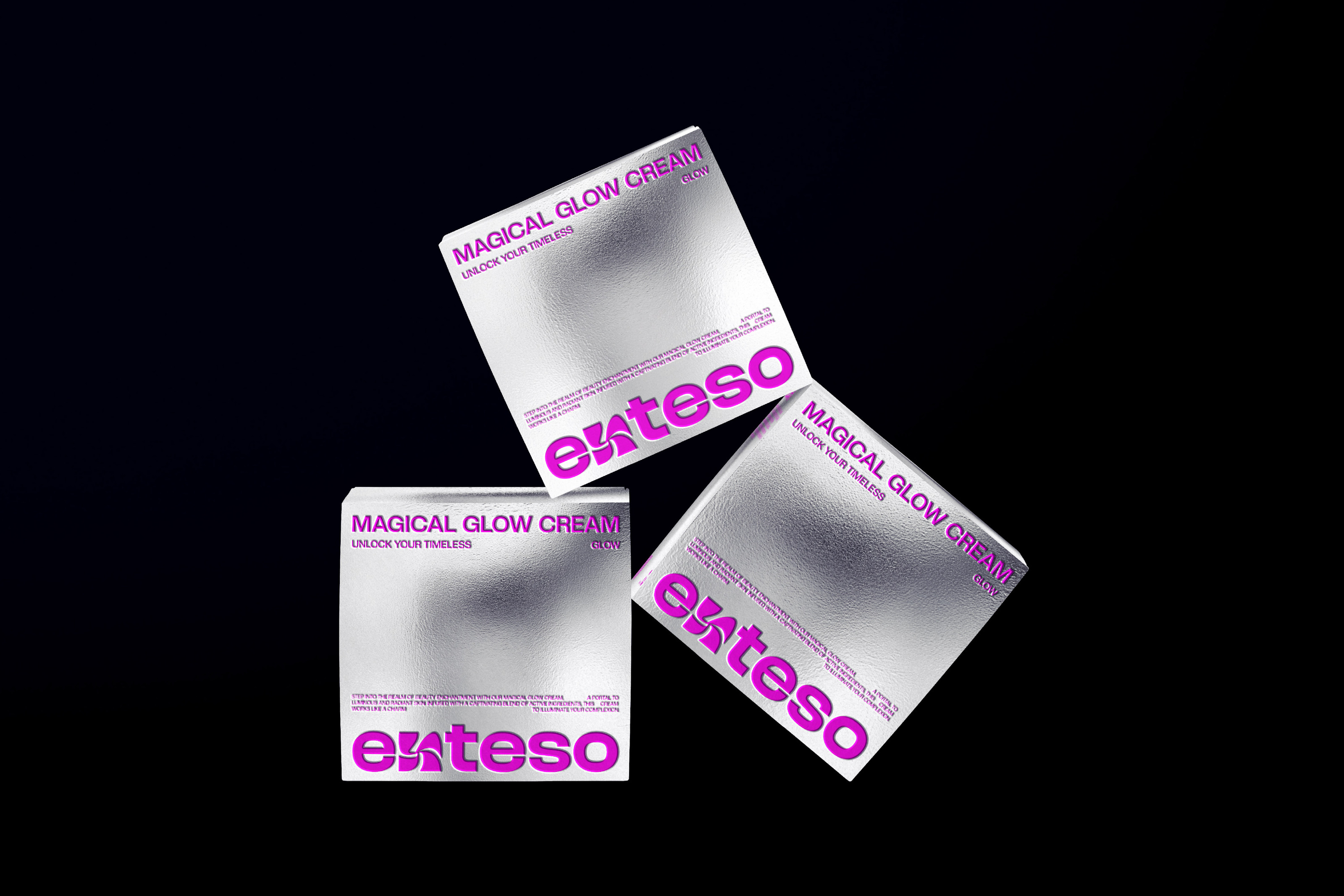 EXTESO | Айдентика для бьюти бара — Изображение №12 — Брендинг, Графика на Dprofile