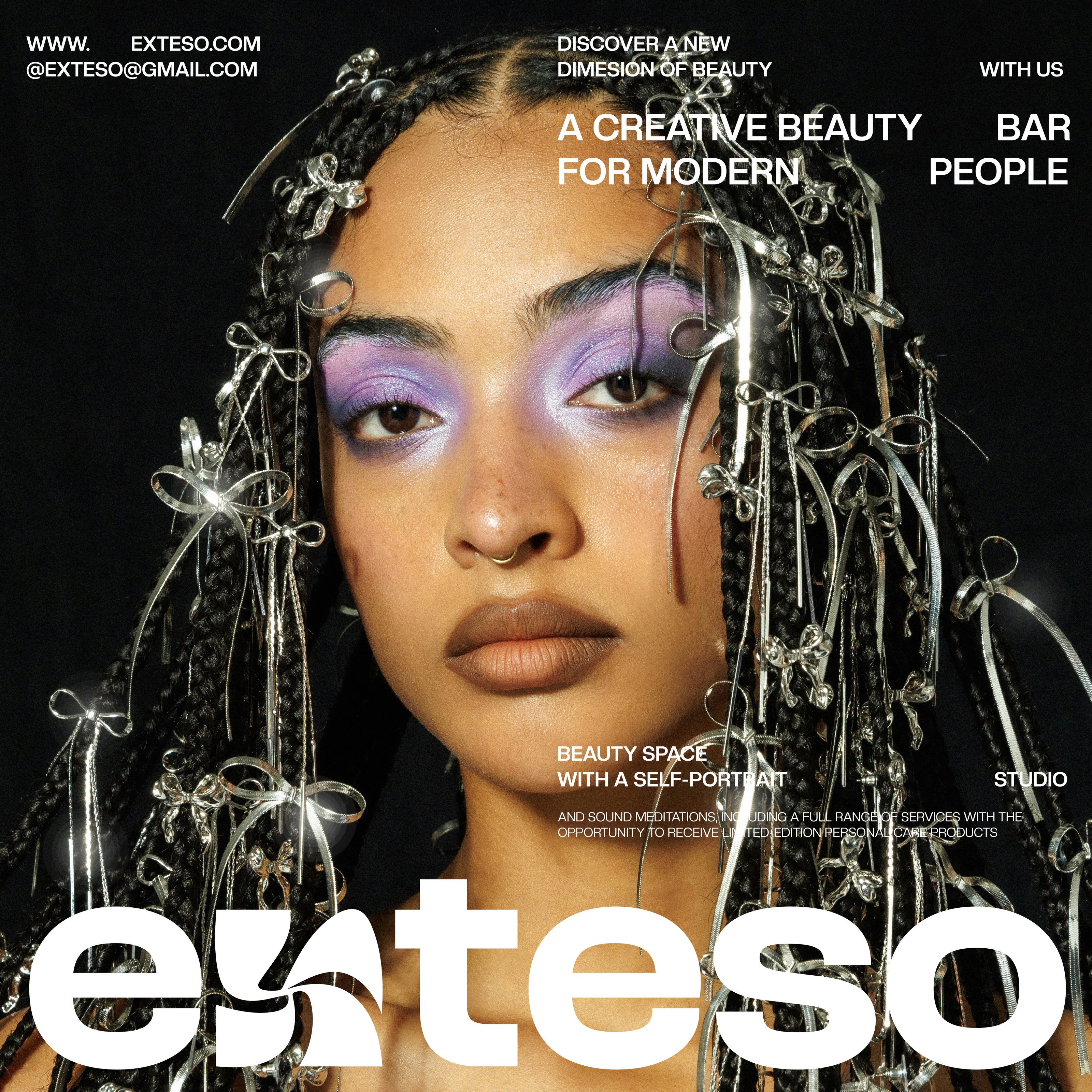 EXTESO | Айдентика для бьюти бара — Изображение №1 — Брендинг, Графика на Dprofile