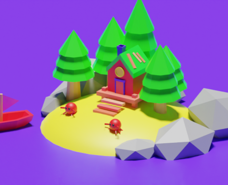 остров — 3D на Dprofile