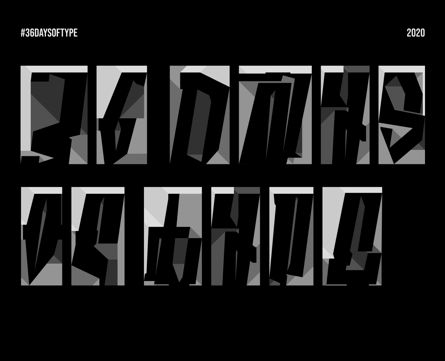36DAYSOFTYPE 2020 / illustration — Иллюстрация, Графика на Dprofile