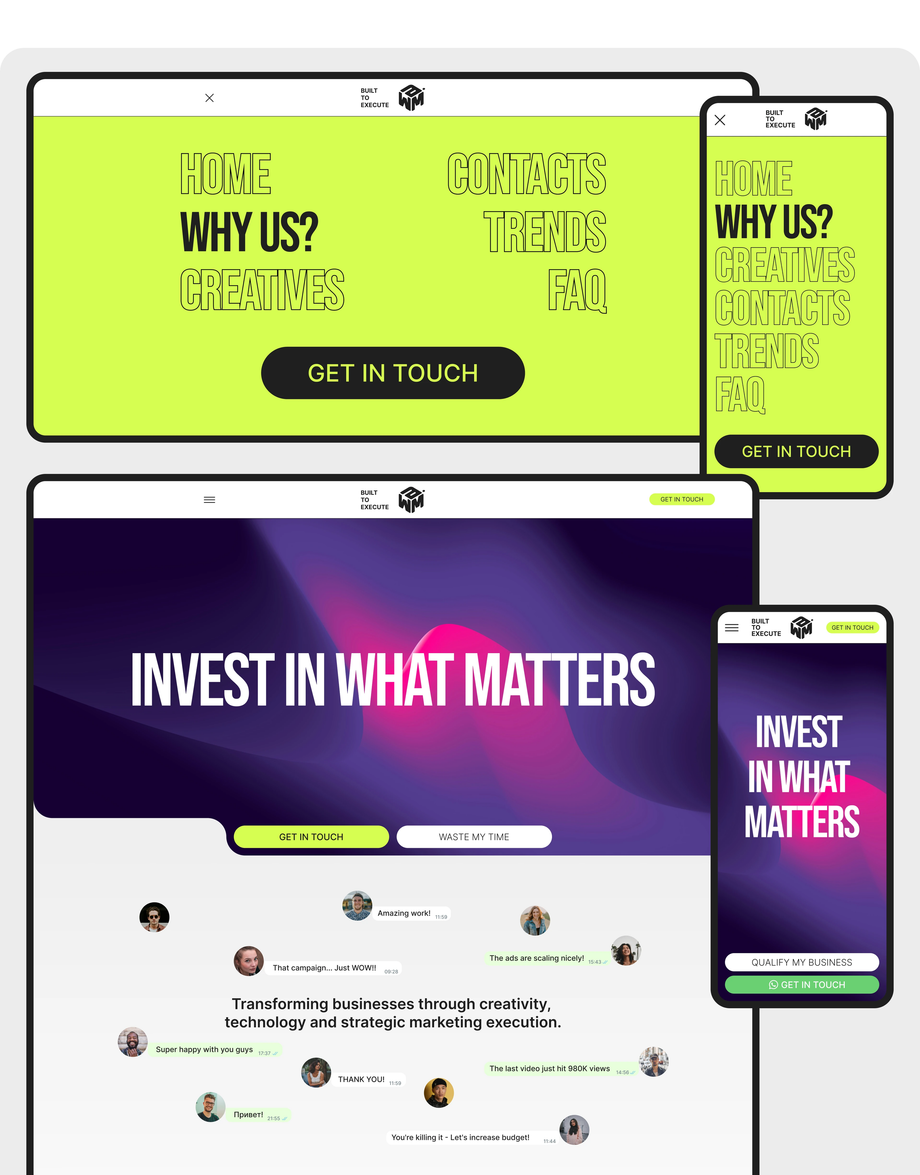 WMA / identity & web — Изображение №17 — Брендинг на Dprofile