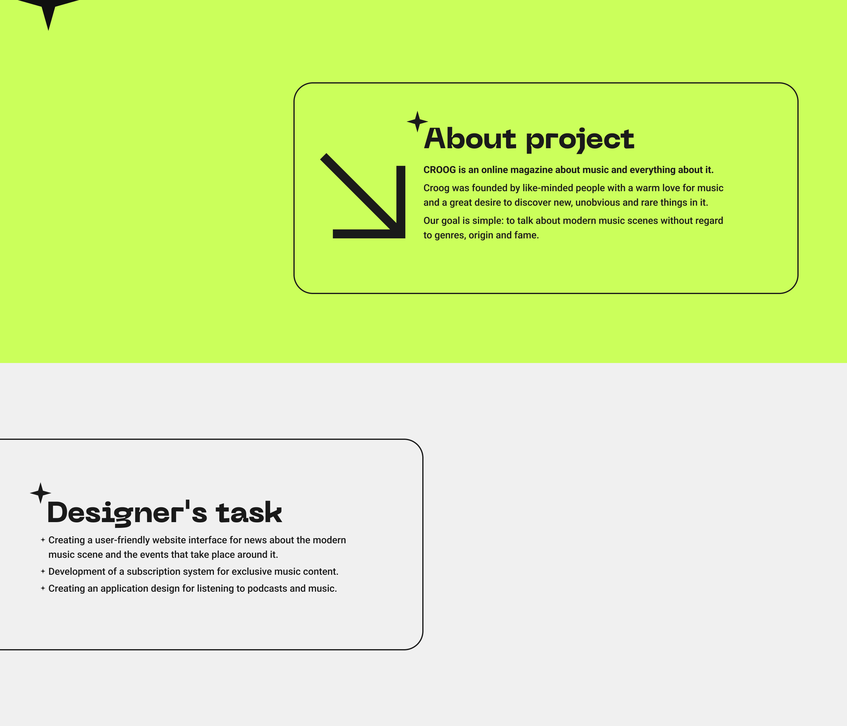 CROOG / ux ui — Изображение №2 — Интерфейсы, Брендинг на Dprofile