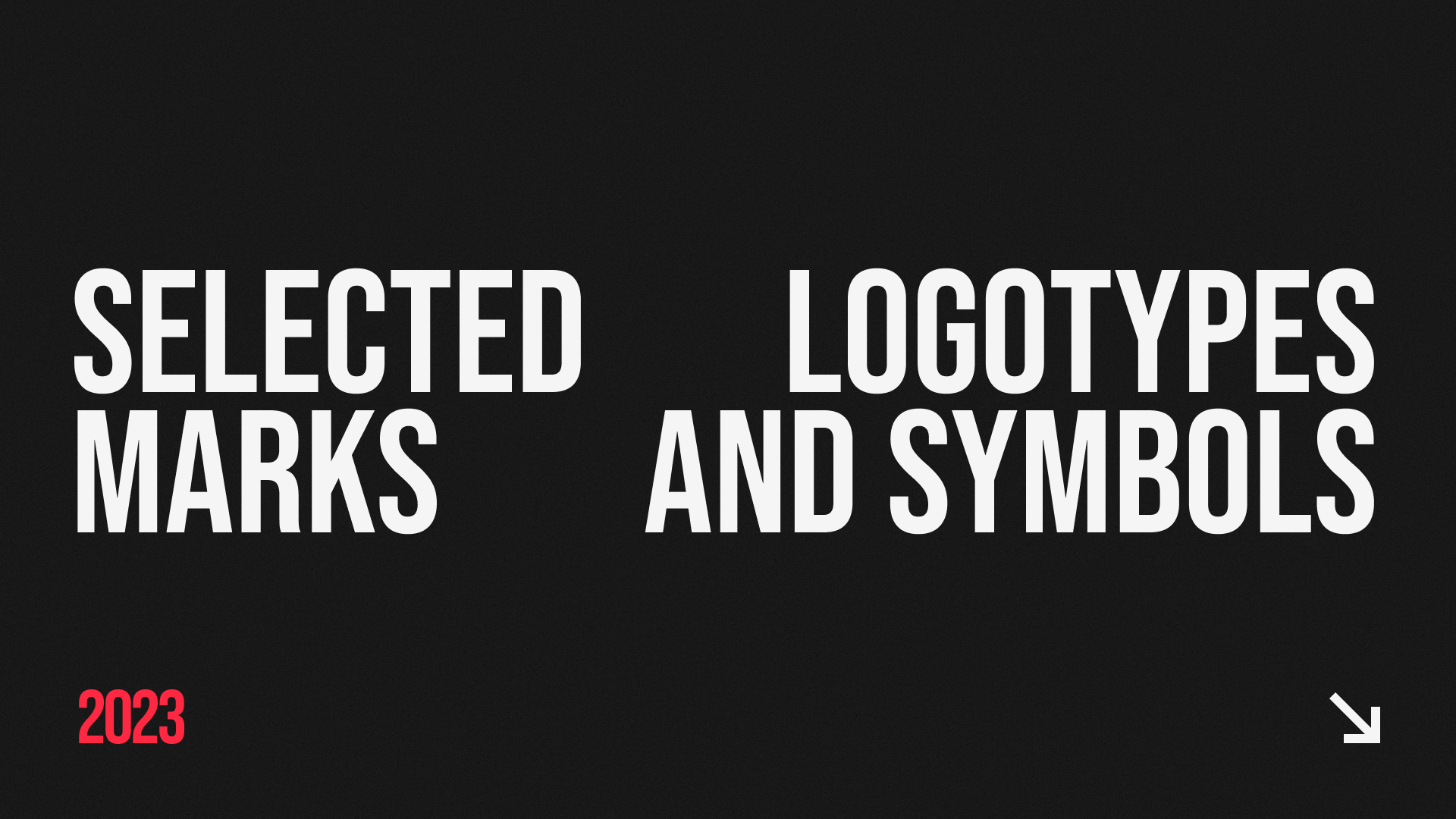 LOGOTYPES / 2023 — Изображение №1 — Брендинг на Dprofile