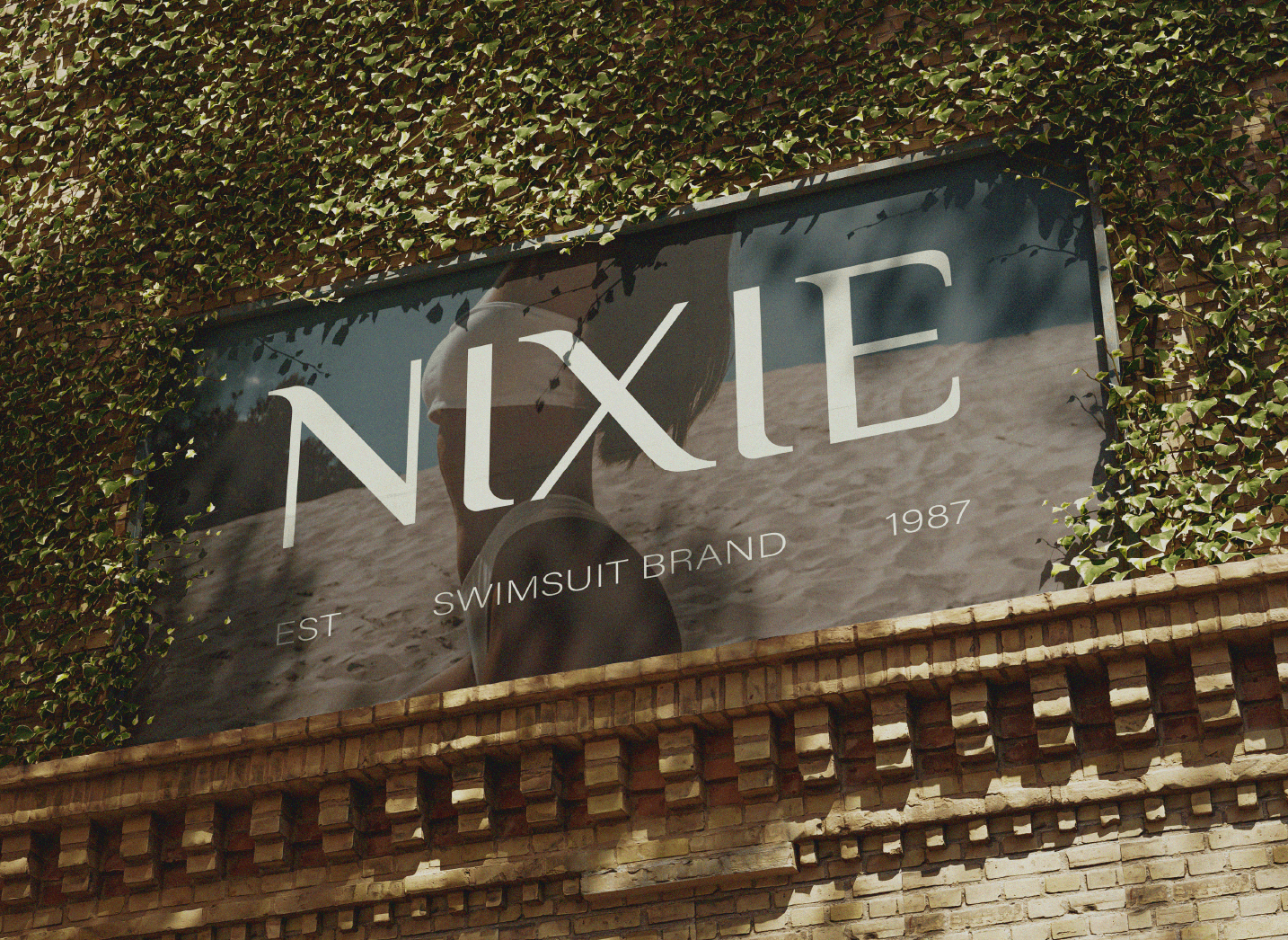 Identity NIXIE swimsuit brand — Изображение №2 — Брендинг, Графика на Dprofile