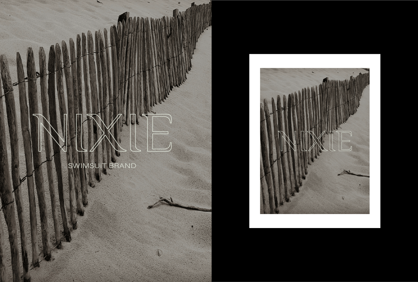 Identity NIXIE swimsuit brand — Изображение №10 — Брендинг, Графика на Dprofile