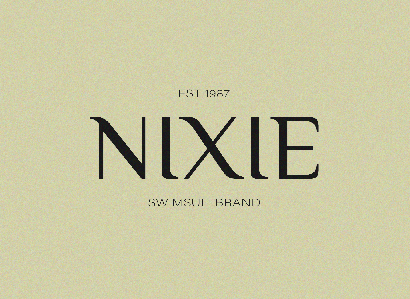 Identity NIXIE swimsuit brand — Изображение №1 — Брендинг, Графика на Dprofile