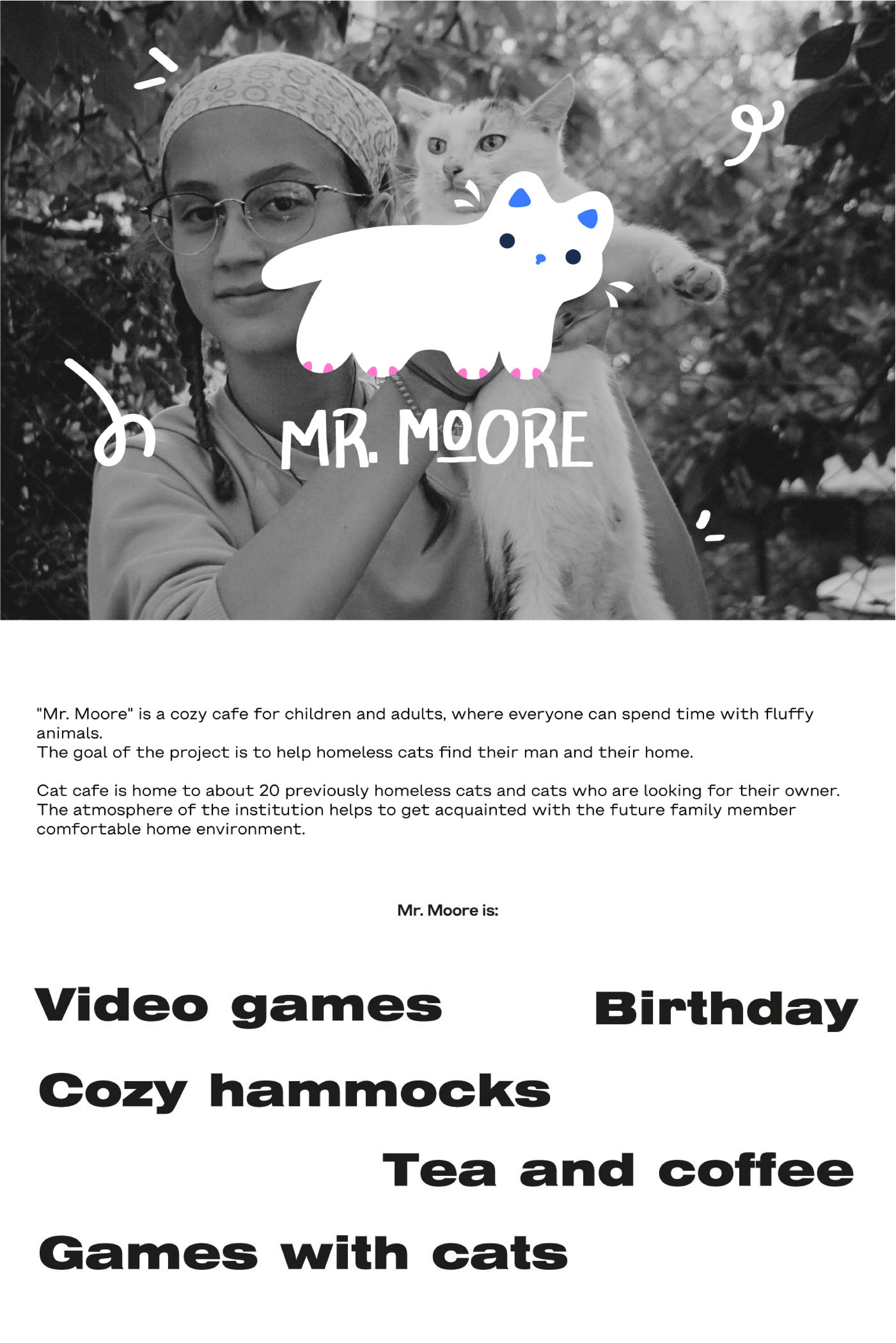 Corporate identity for Mr. Moore cafe — Изображение №1 — Брендинг, Иллюстрация на Dprofile
