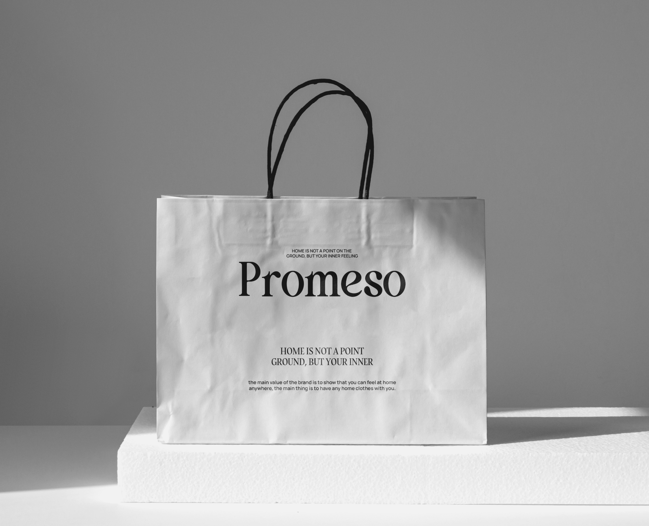 Promeso | бренд домашней одежды — Брендинг на Dprofile