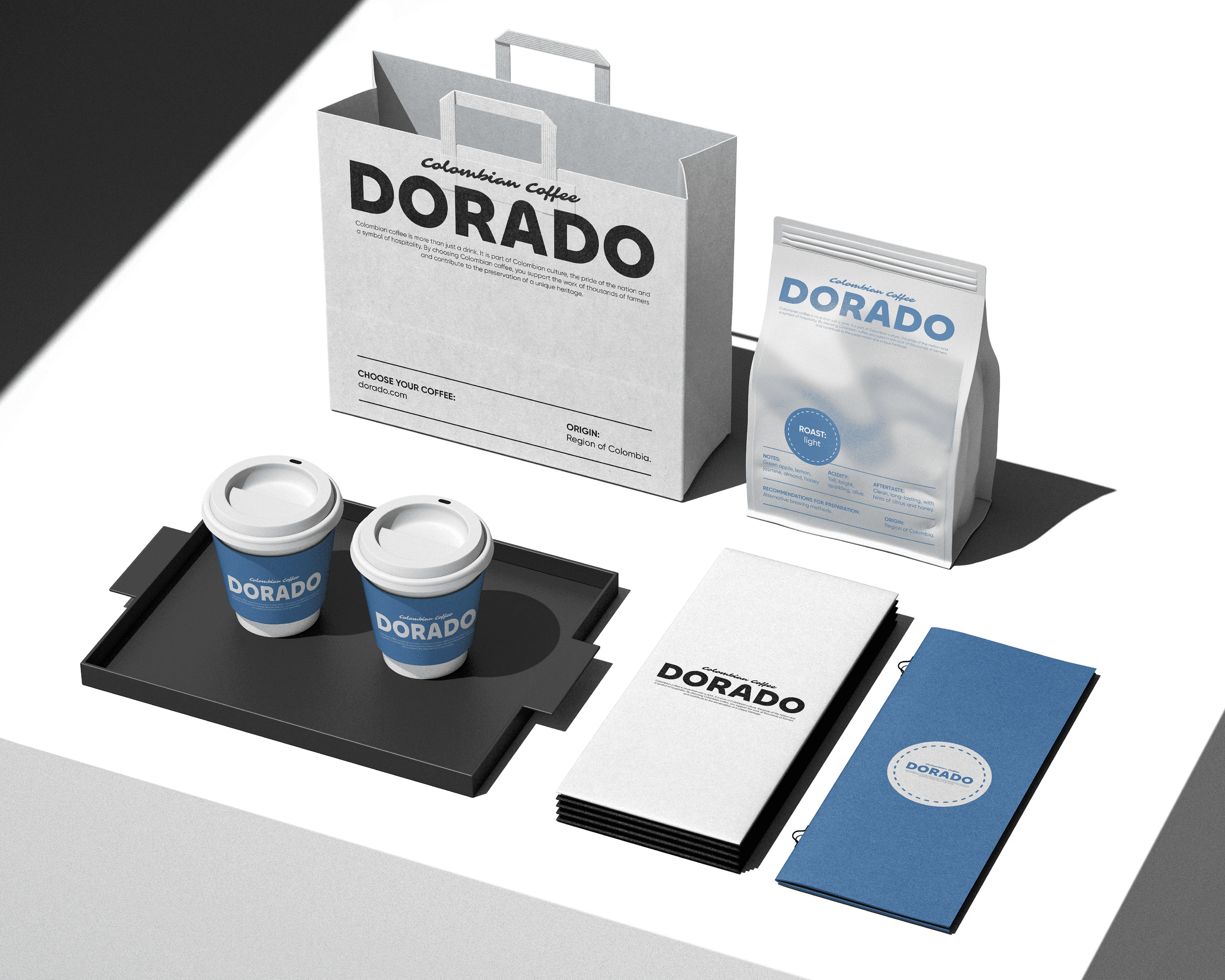 Dorado | айдентика для кофе — Изображение №2 — Брендинг на Dprofile