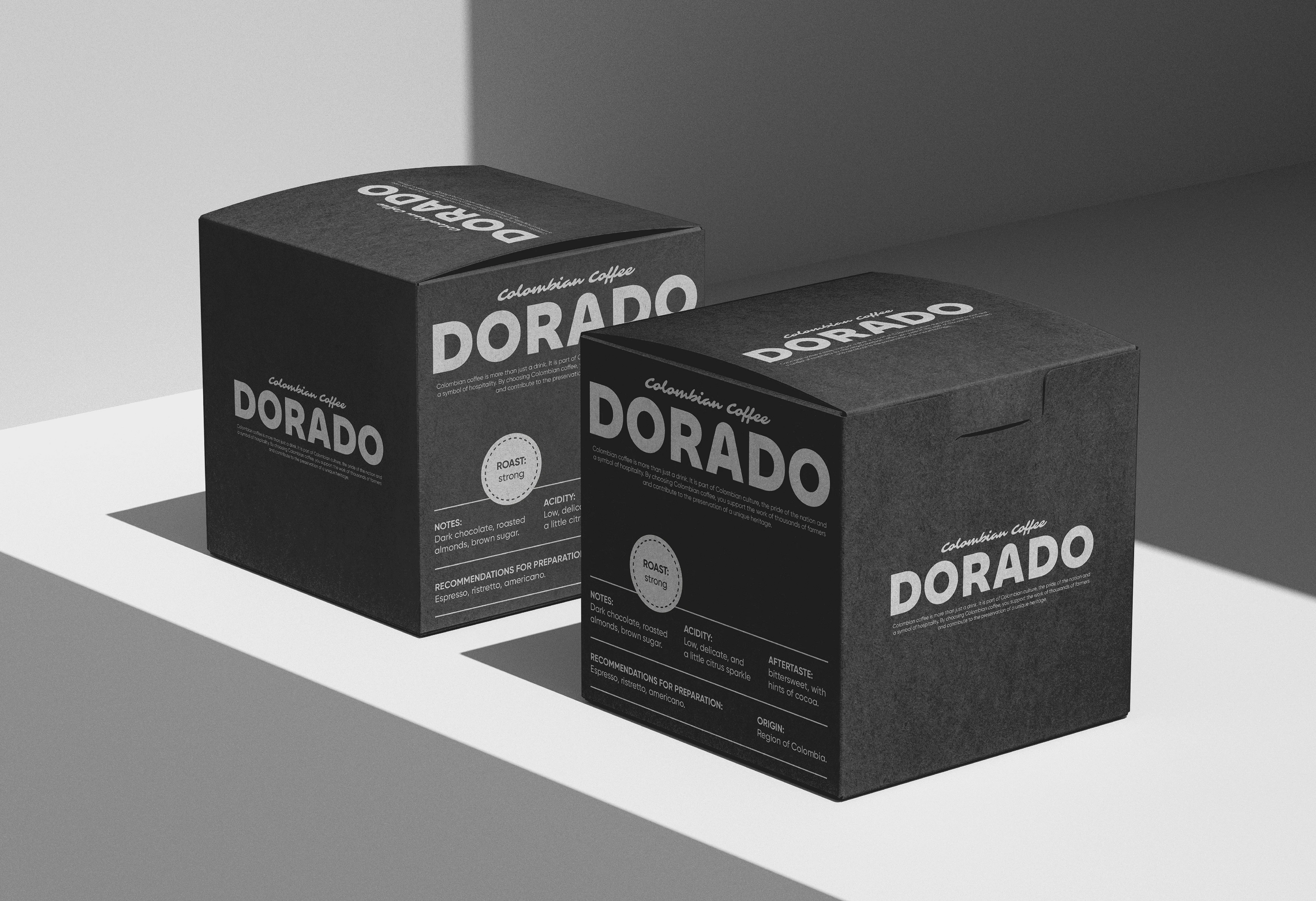 Dorado | айдентика для кофе — Изображение №6 — Брендинг на Dprofile