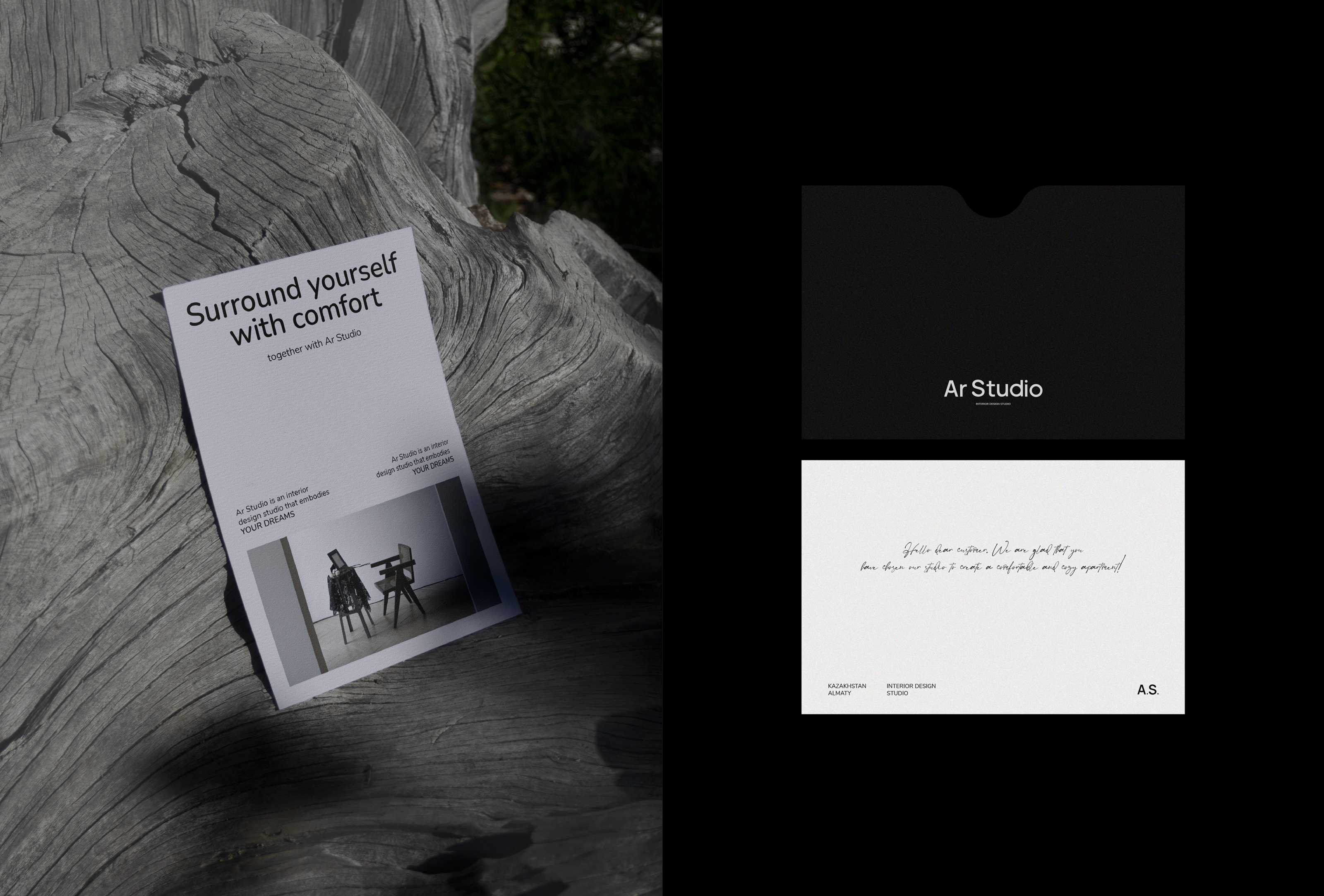 Ar Studio │ айдентика для студии дизайна интерьера — Изображение №9 — Брендинг, Графика на Dprofile