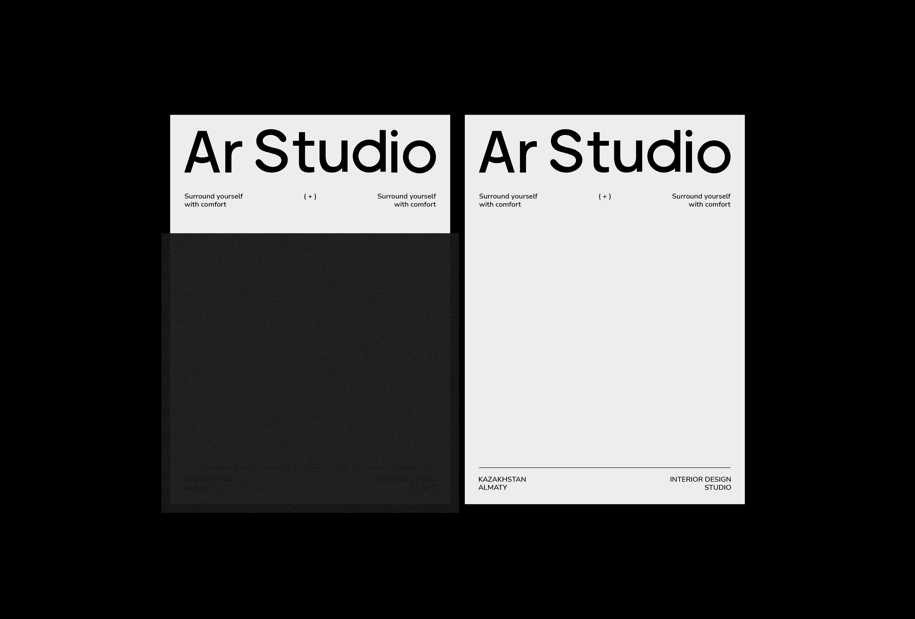 Ar Studio │ айдентика для студии дизайна интерьера — Изображение №4 — Брендинг, Графика на Dprofile