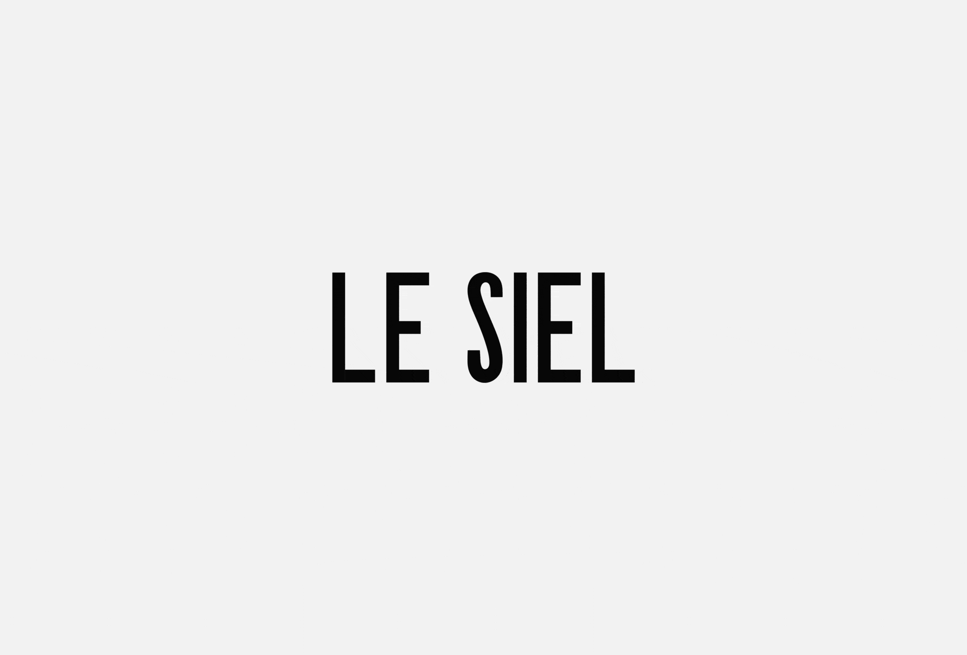 Le Siel │айдентика для ресторана — Изображение №2 — Брендинг, Графика на Dprofile