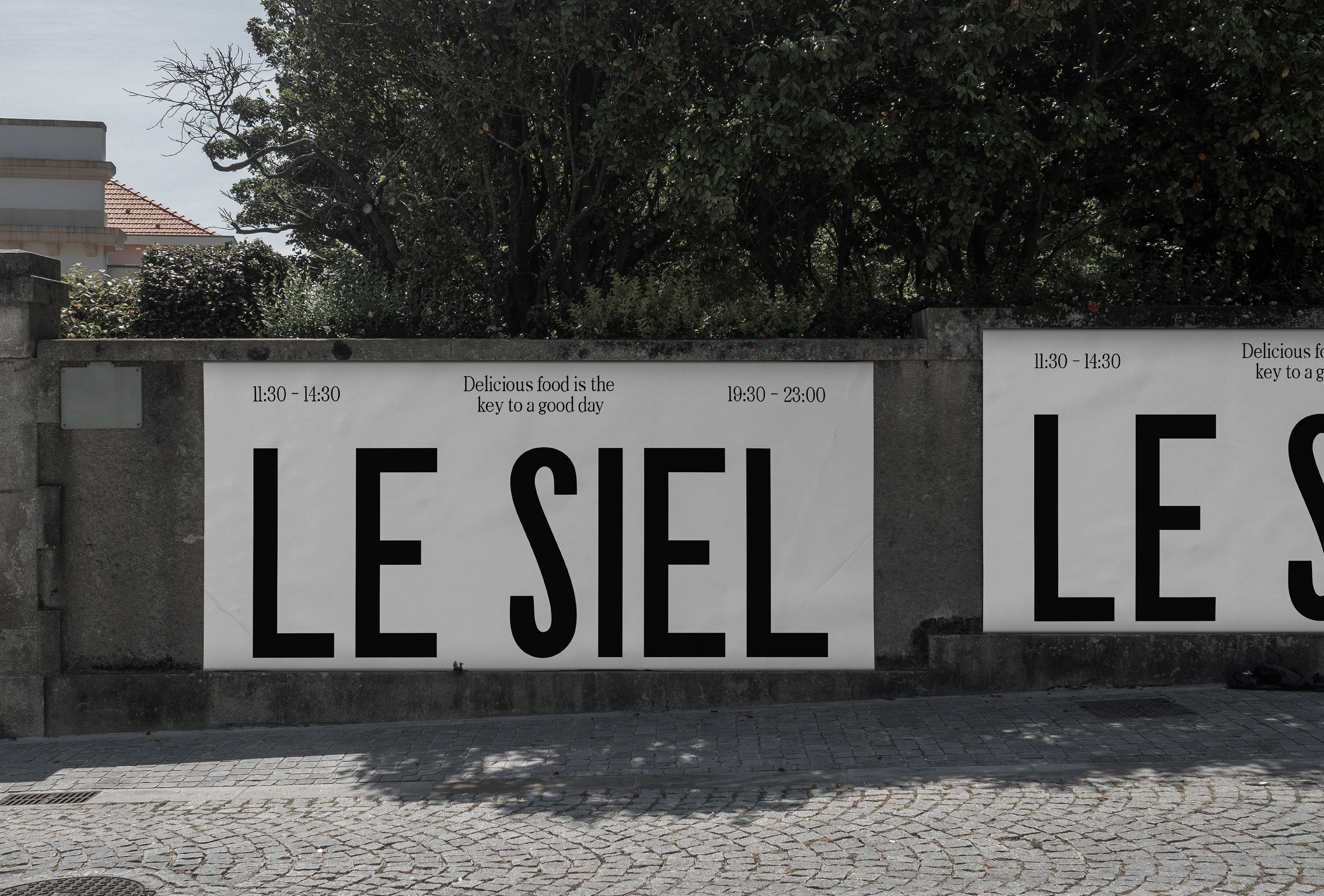 Le Siel │айдентика для ресторана — Изображение №1 — Брендинг, Графика на Dprofile