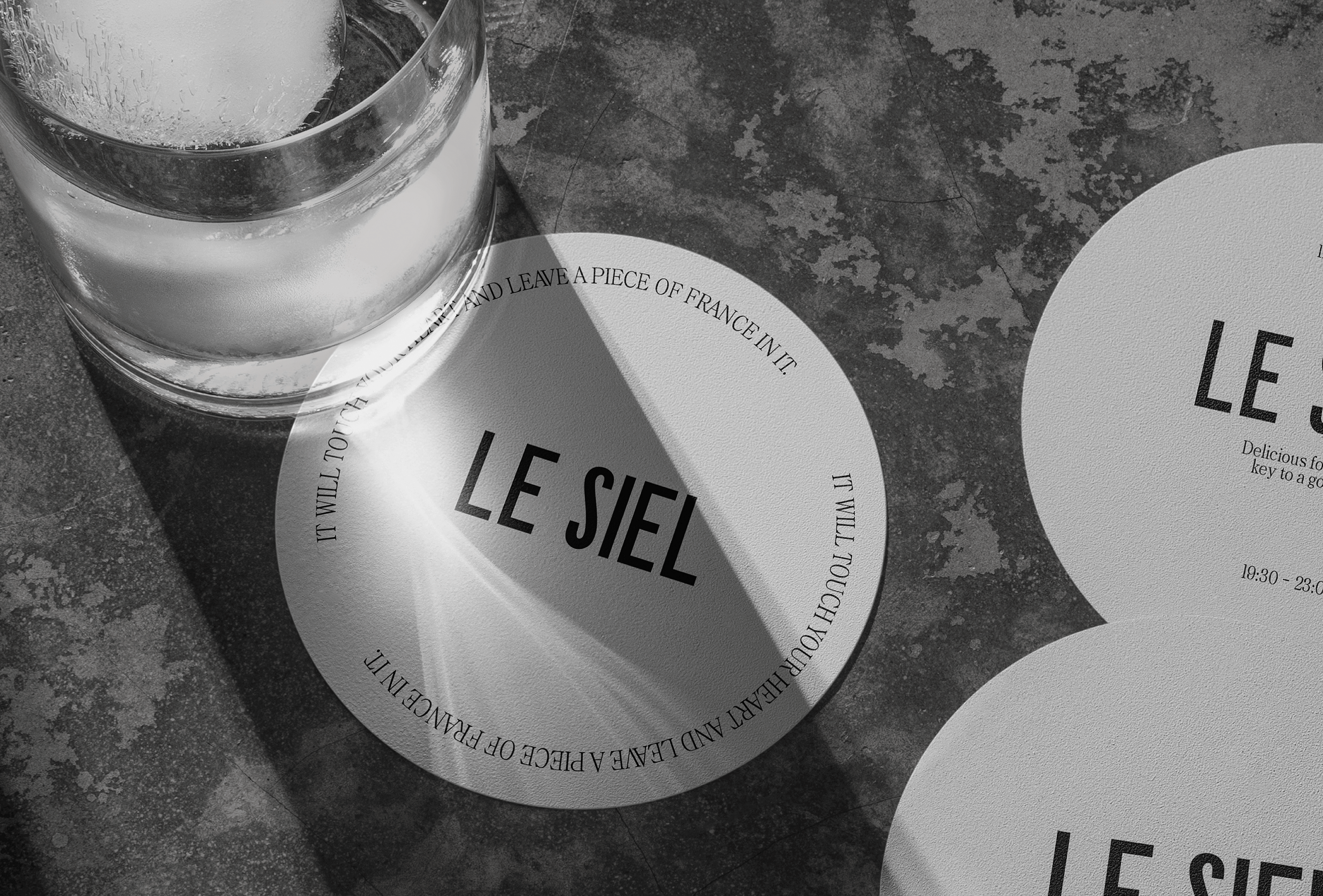 Le Siel │айдентика для ресторана — Изображение №7 — Брендинг, Графика на Dprofile