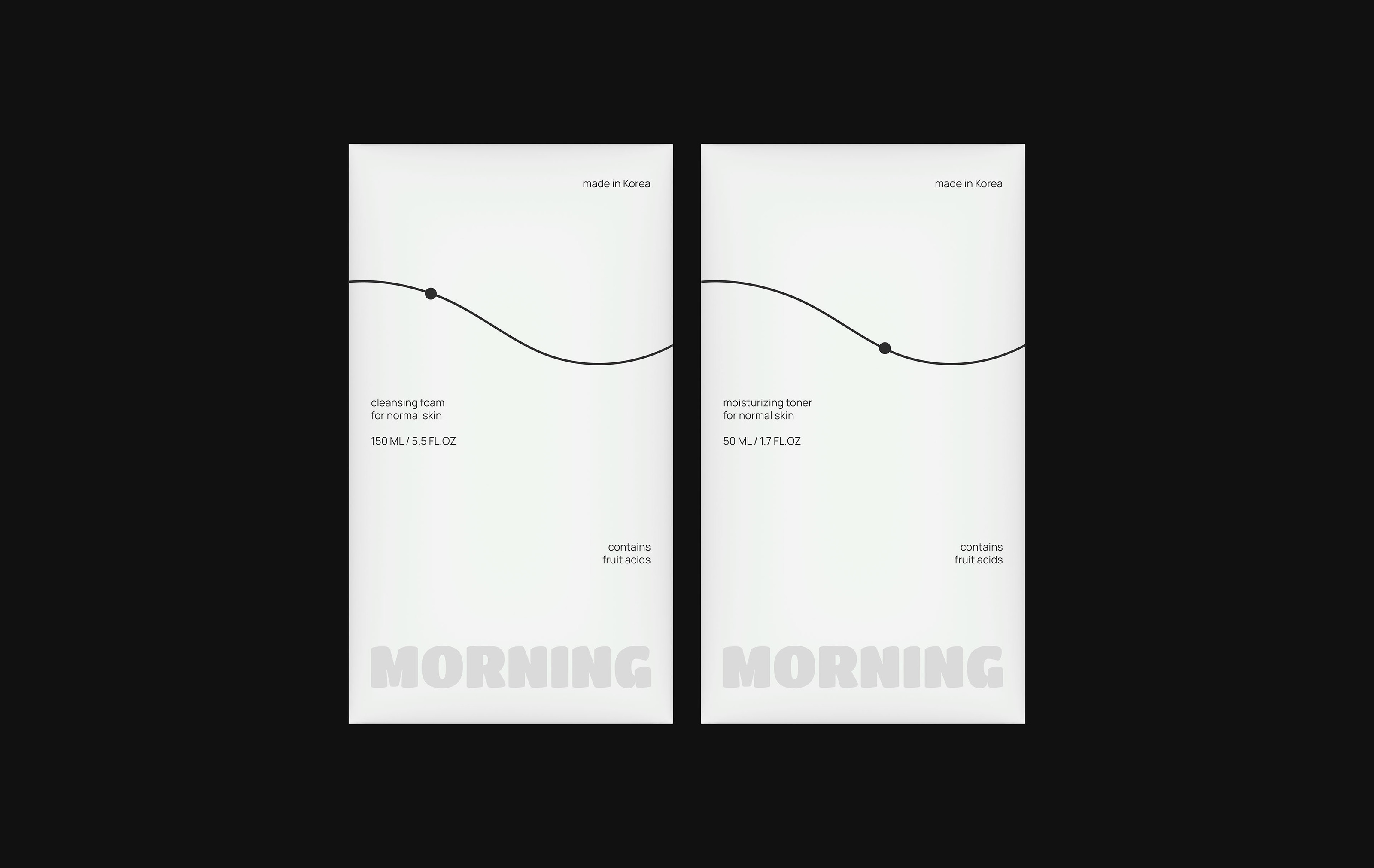 Morning | айдентика для уходовой косметики — Изображение №4 — Брендинг на Dprofile