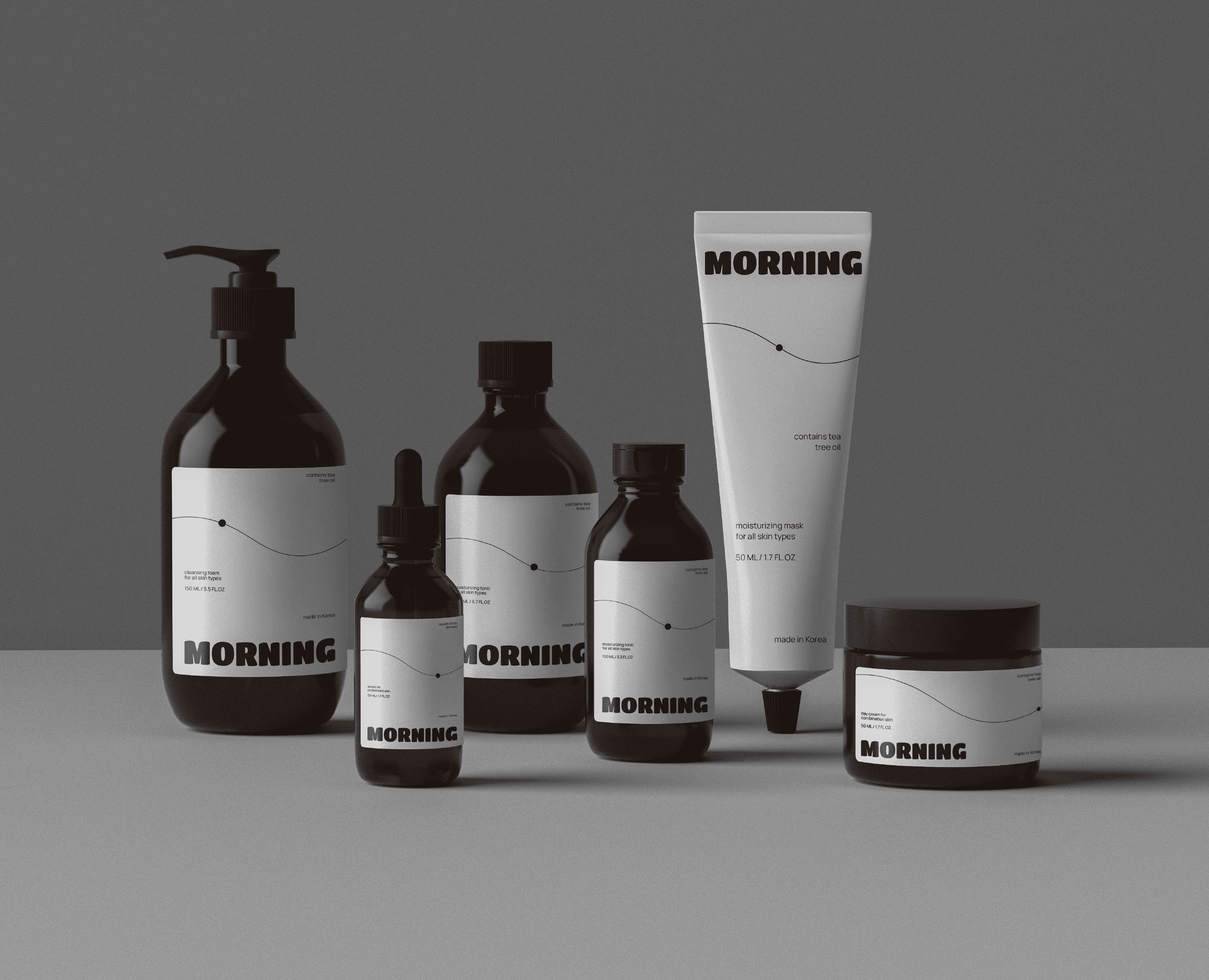 Morning | айдентика для уходовой косметики — Брендинг на Dprofile