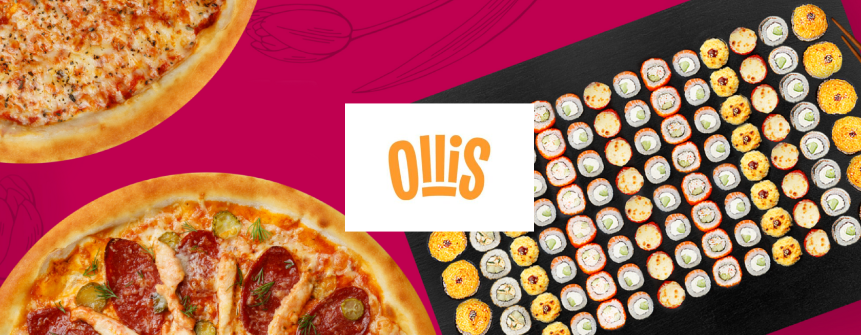 APP Сервис доставки еды Ollis — Изображение №1 — Интерфейсы, Брендинг на Dprofile