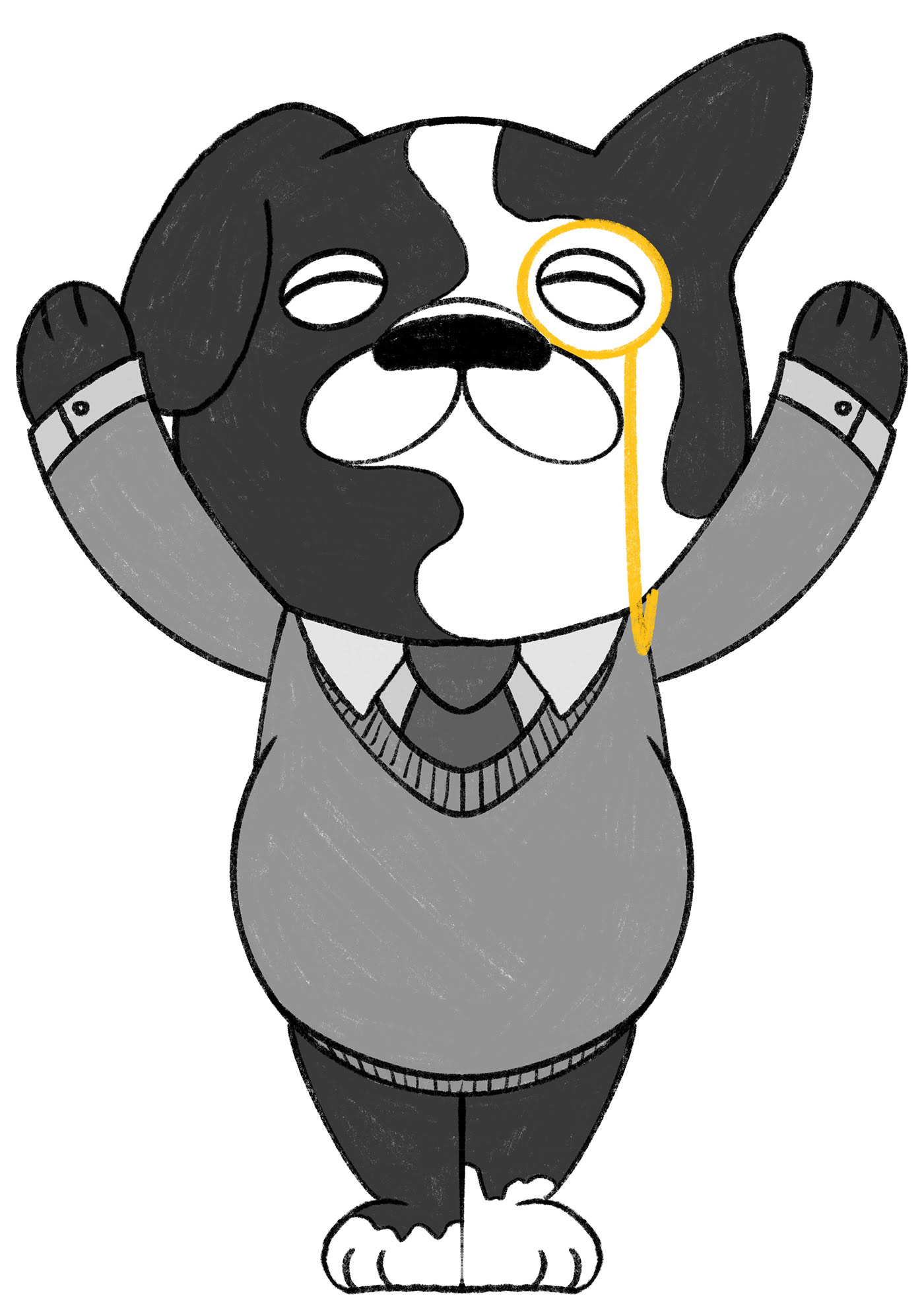 Dog accountant — Изображение №11 — Иллюстрация на Dprofile