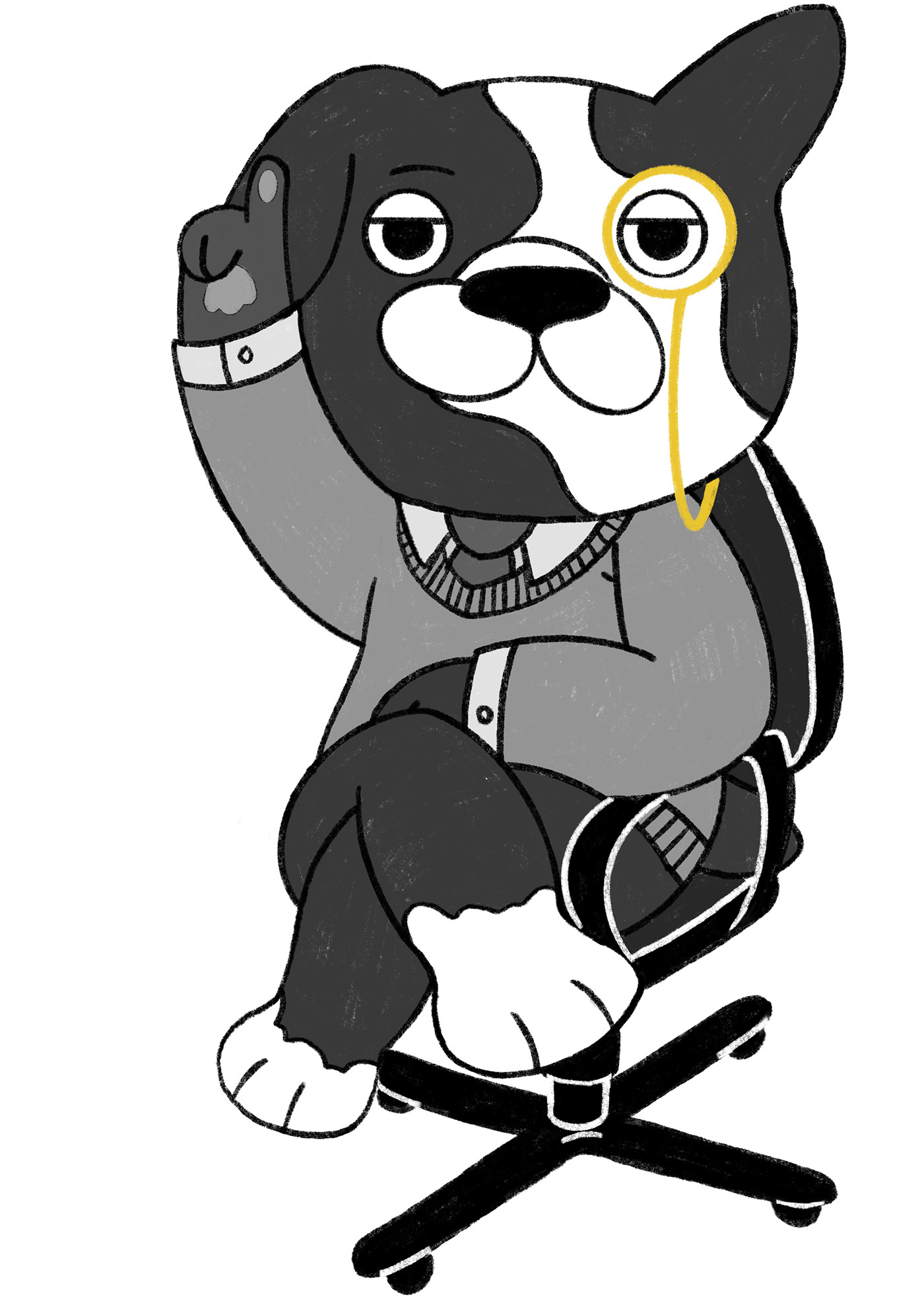 Dog accountant — Изображение №9 — Иллюстрация на Dprofile