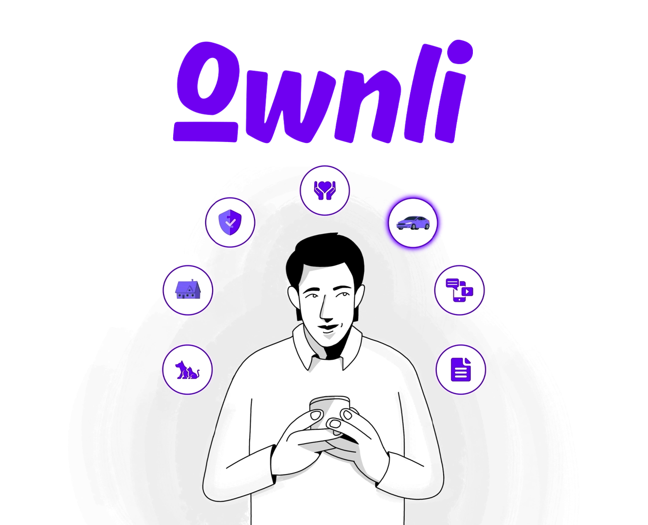 Ownli | Advertising animation — Иллюстрация, Анимация на Dprofile
