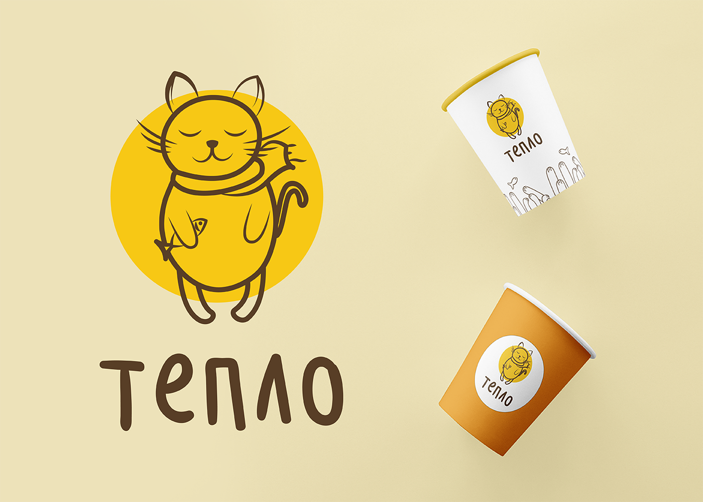 Фирменный стиль для кофейни — Изображение №1 — Брендинг, Графика на Dprofile