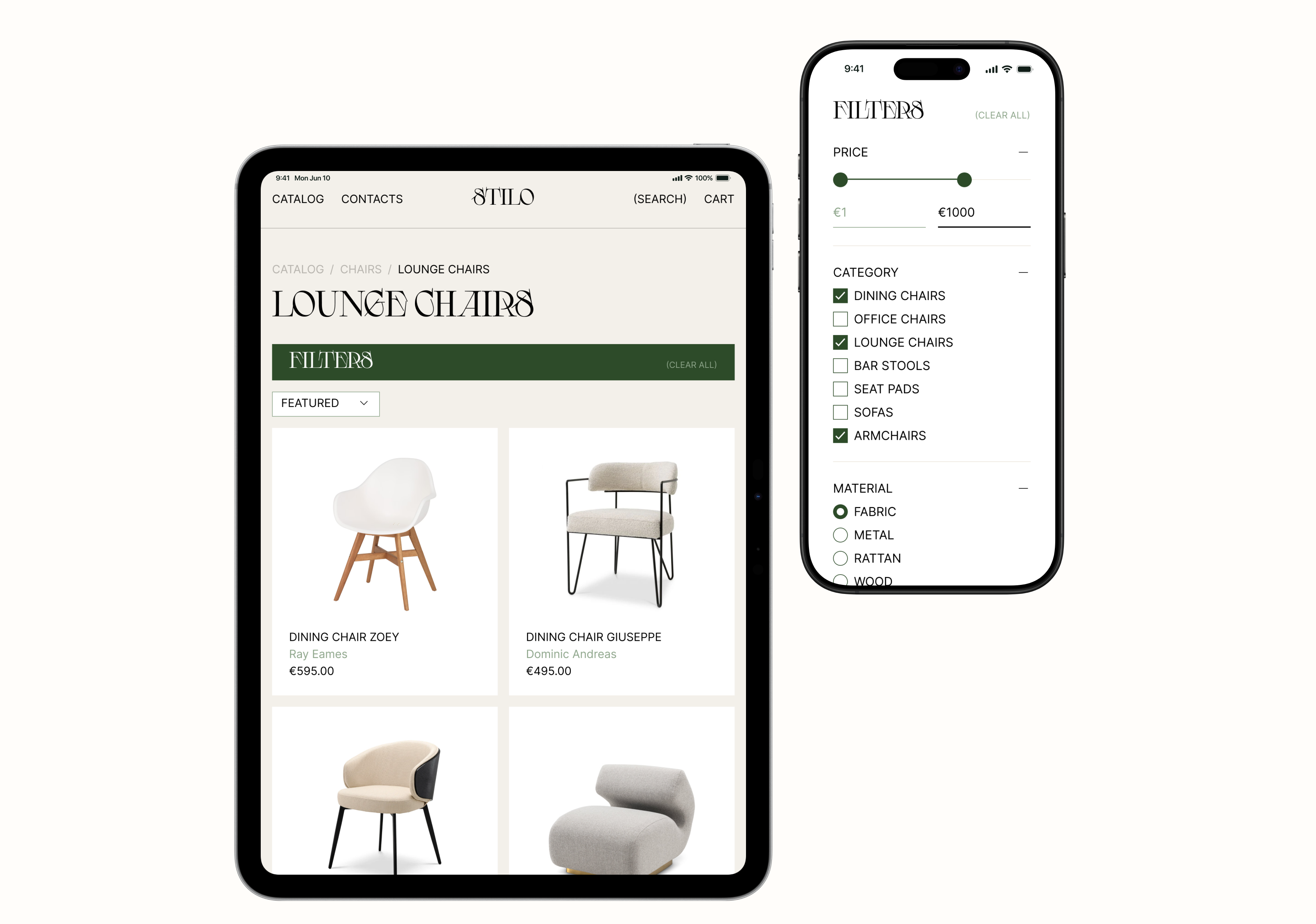 E-commerce Furniture Store / Stilo — Изображение №8 — Интерфейсы на Dprofile