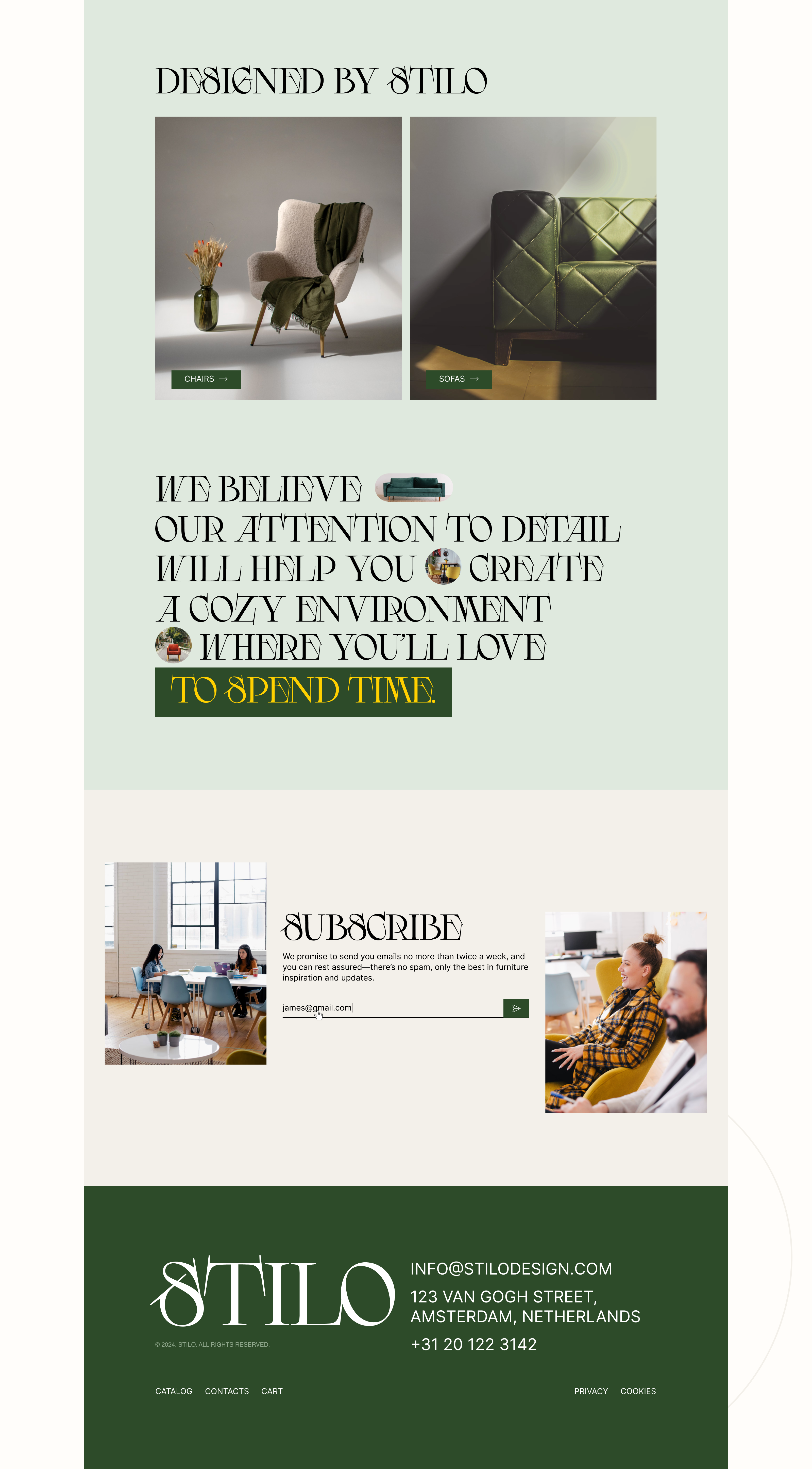 E-commerce Furniture Store / Stilo — Изображение №5 — Интерфейсы на Dprofile