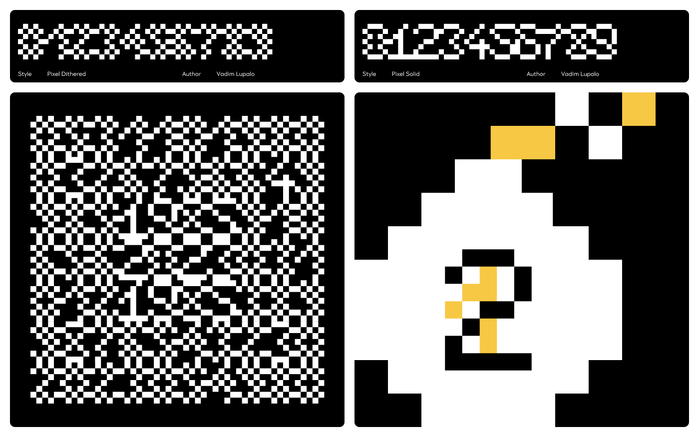 Numerino. Бесплатный шрифт из цифр — Изображение №5 — Брендинг, Графика на Dprofile