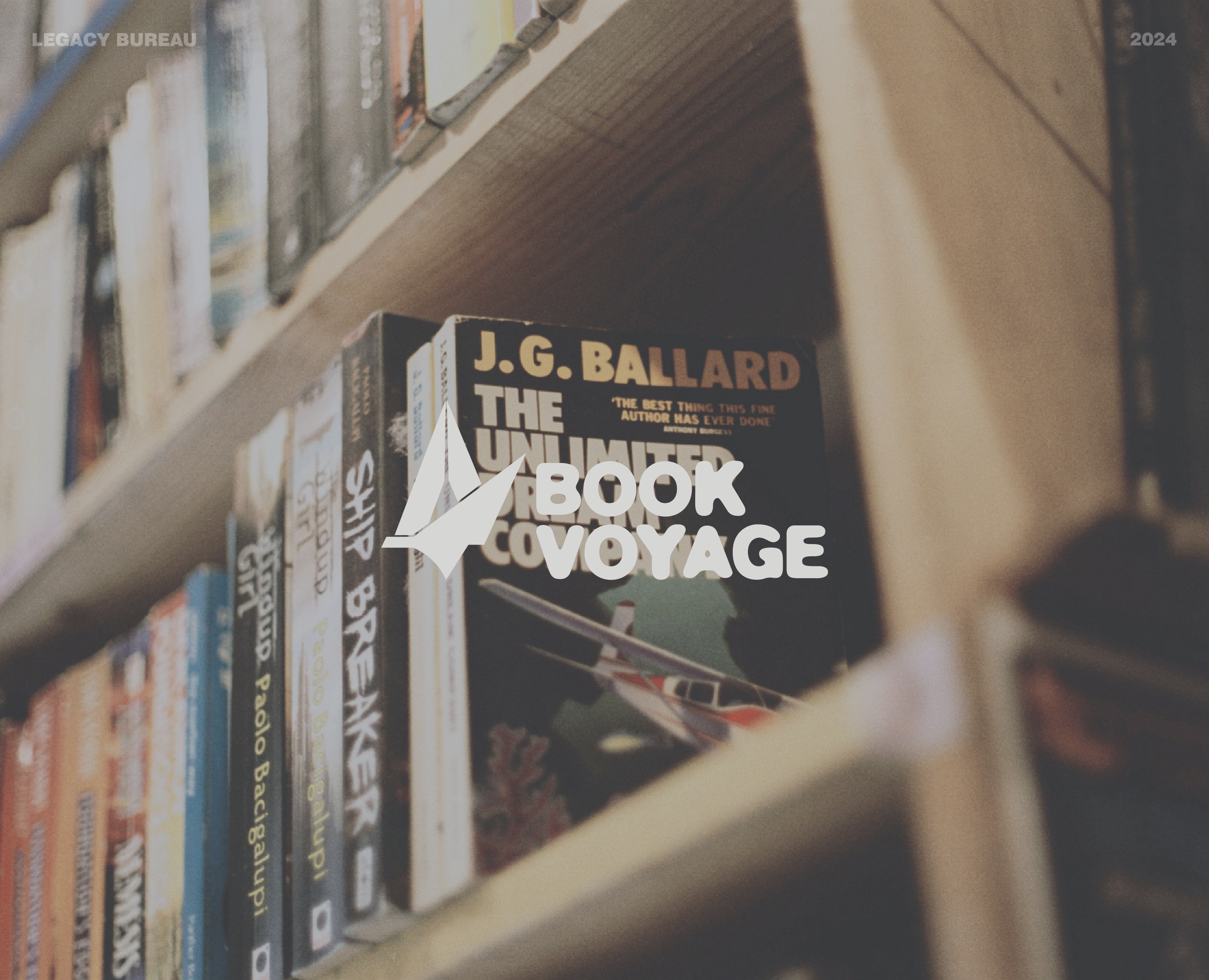 Book Voyage Logotype — Брендинг, Графика на Dprofile