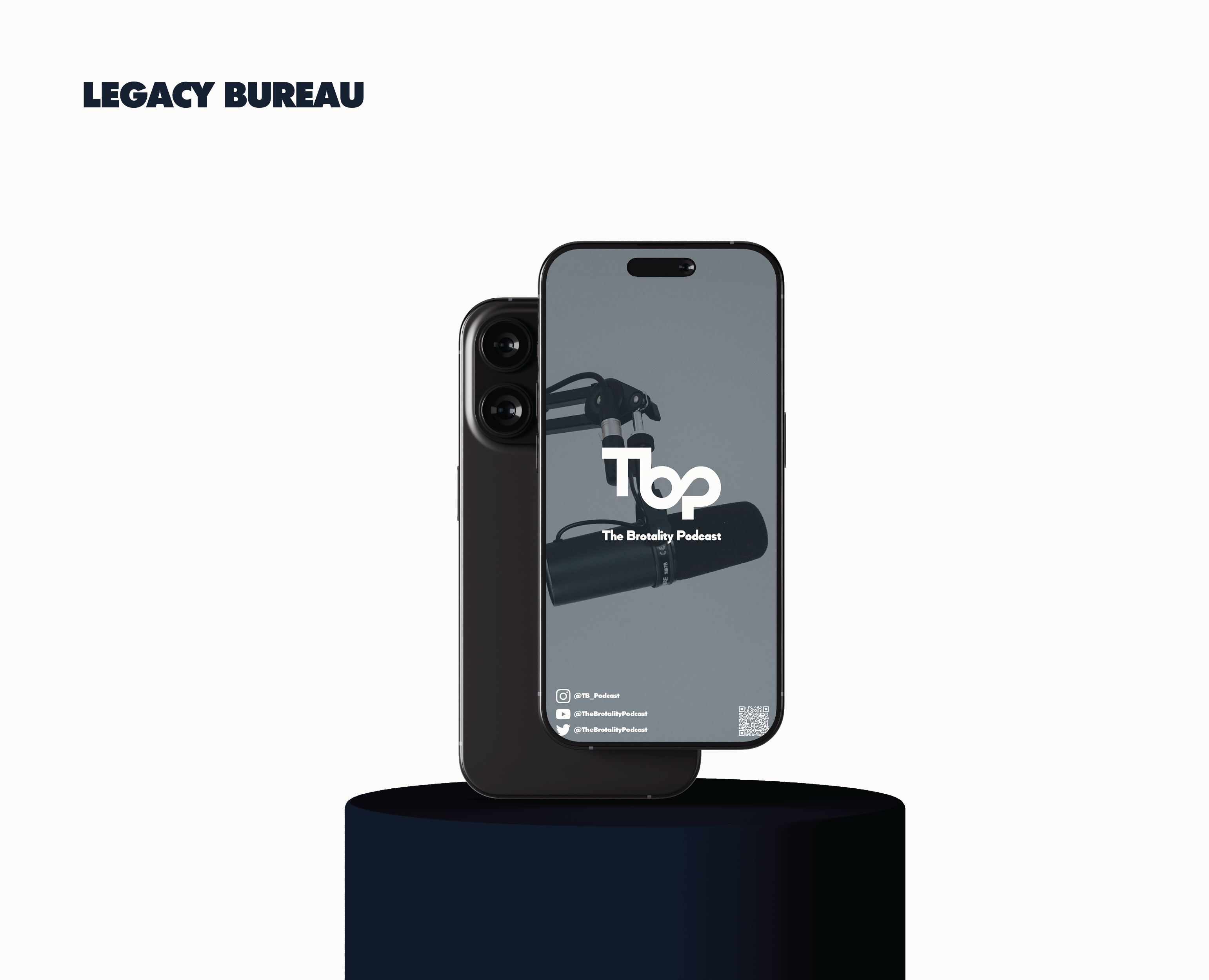 The Brotality Podcast Logotype — Брендинг, Графика на Dprofile