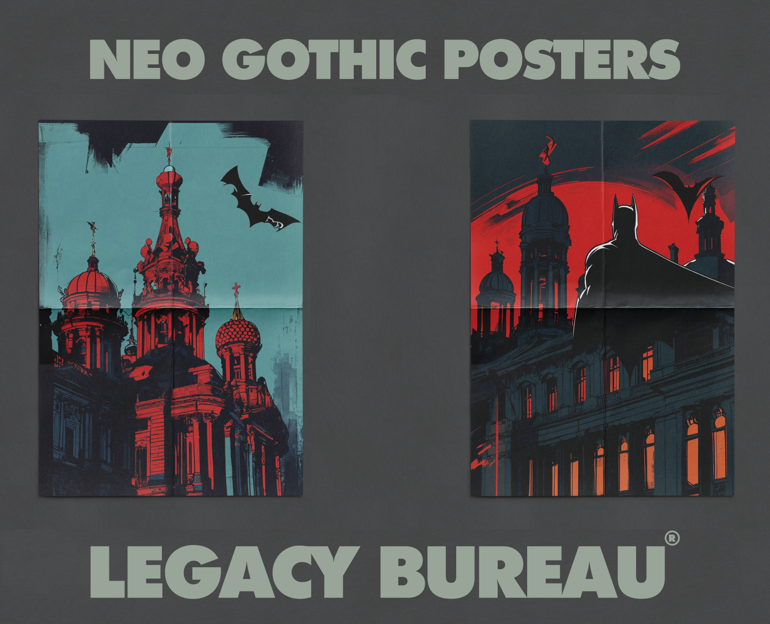 Gothic Posters — Иллюстрация на Dprofile