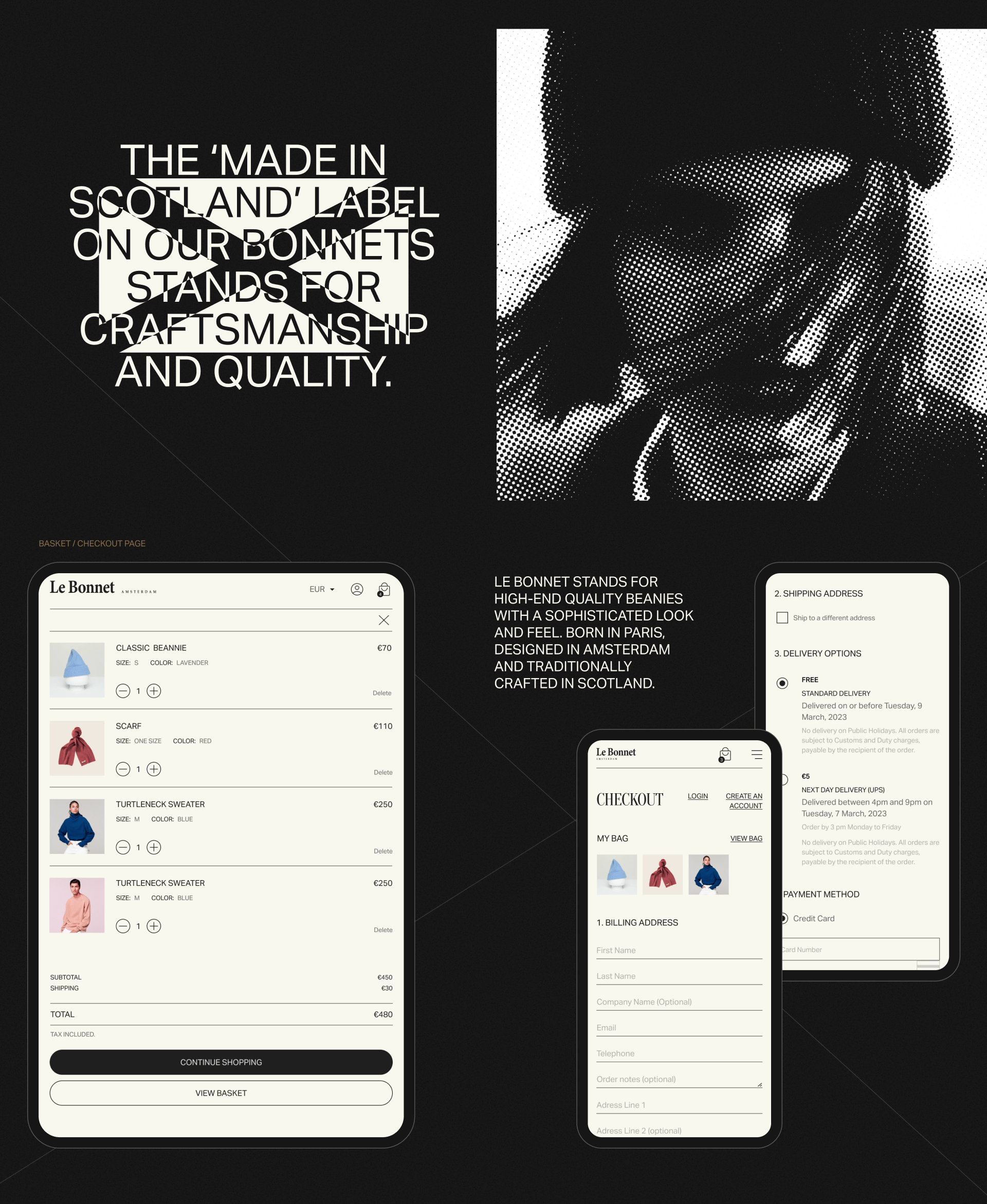 Le Bonnet e-commerce редизайн концепт — Изображение №10 — Интерфейсы, Анимация на Dprofile