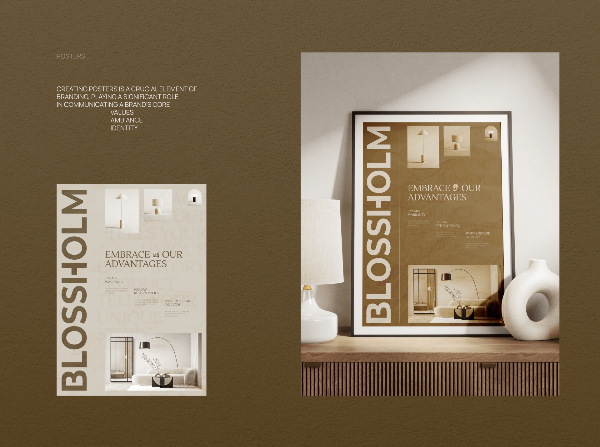 Blossholm Home Decor e-commerce — Изображение №3 — Интерфейсы, Анимация на Dprofile