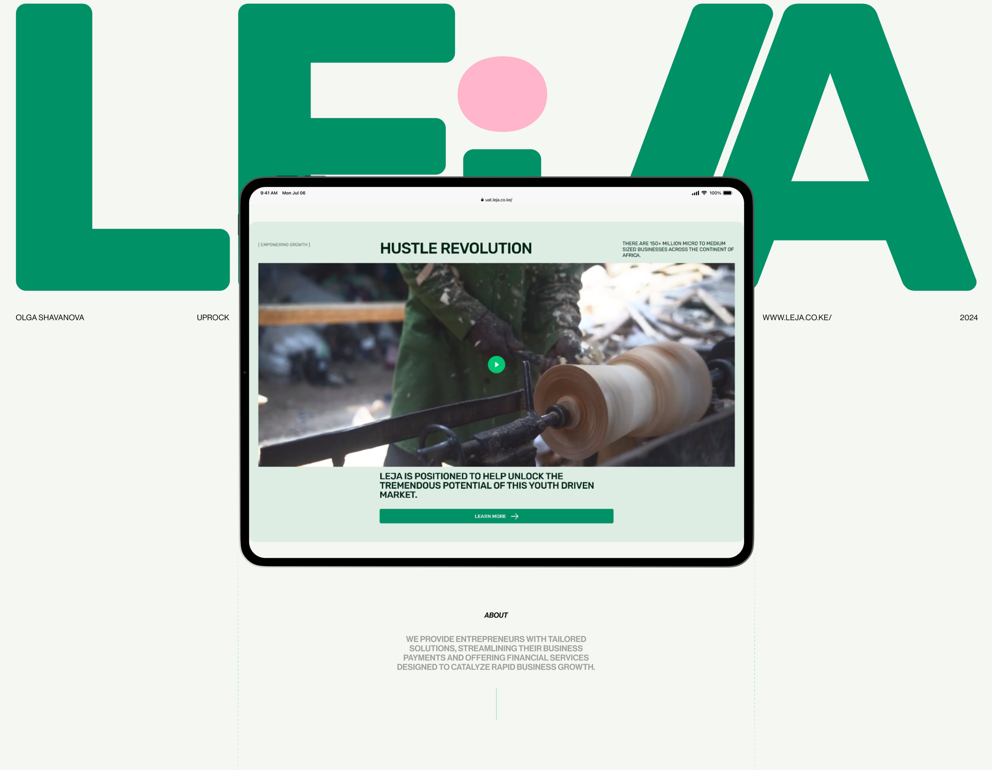 Leja | Fintech Corporate Website — Изображение №1 — Интерфейсы, Анимация на Dprofile