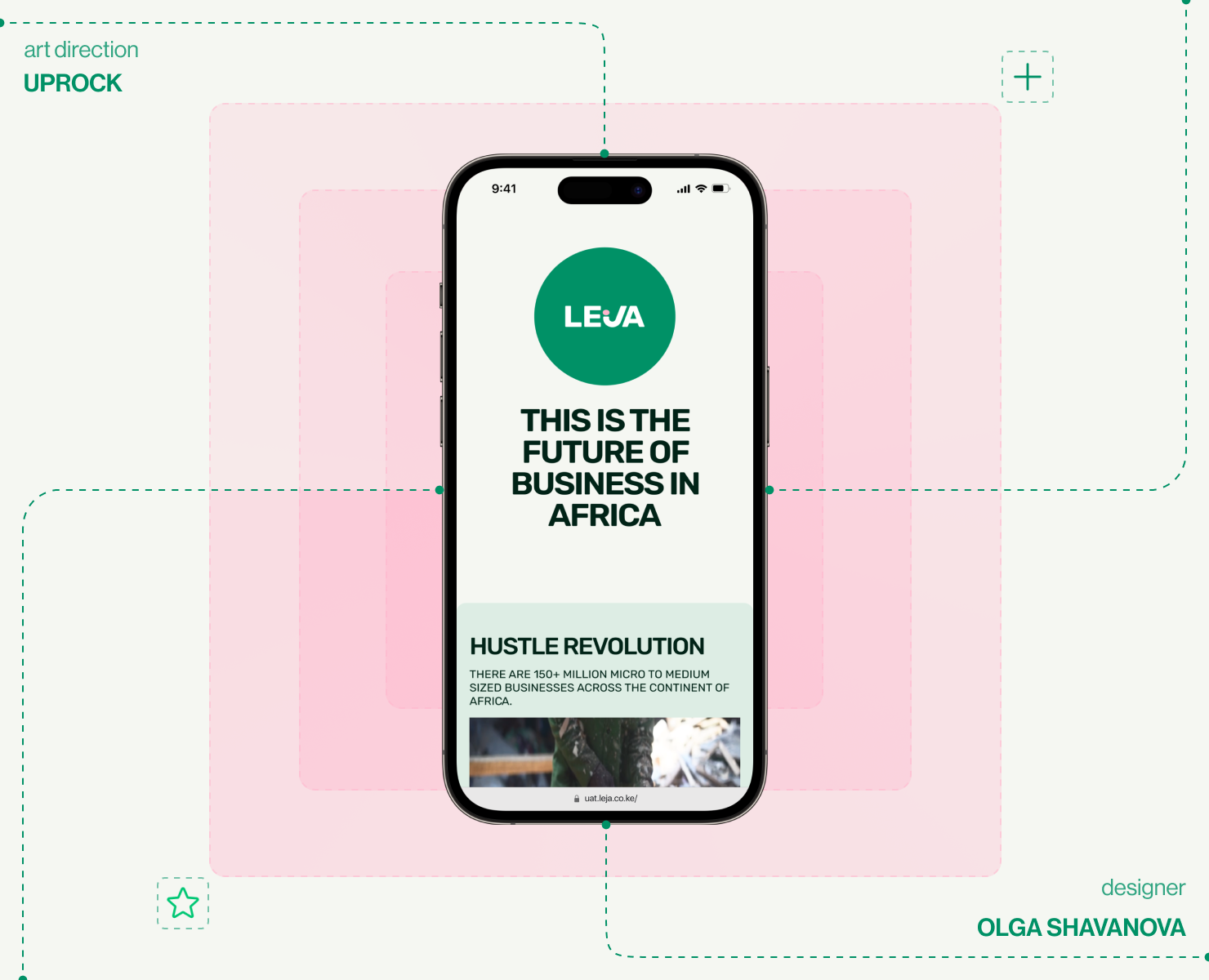 Leja | Fintech Corporate Website на Dprofile