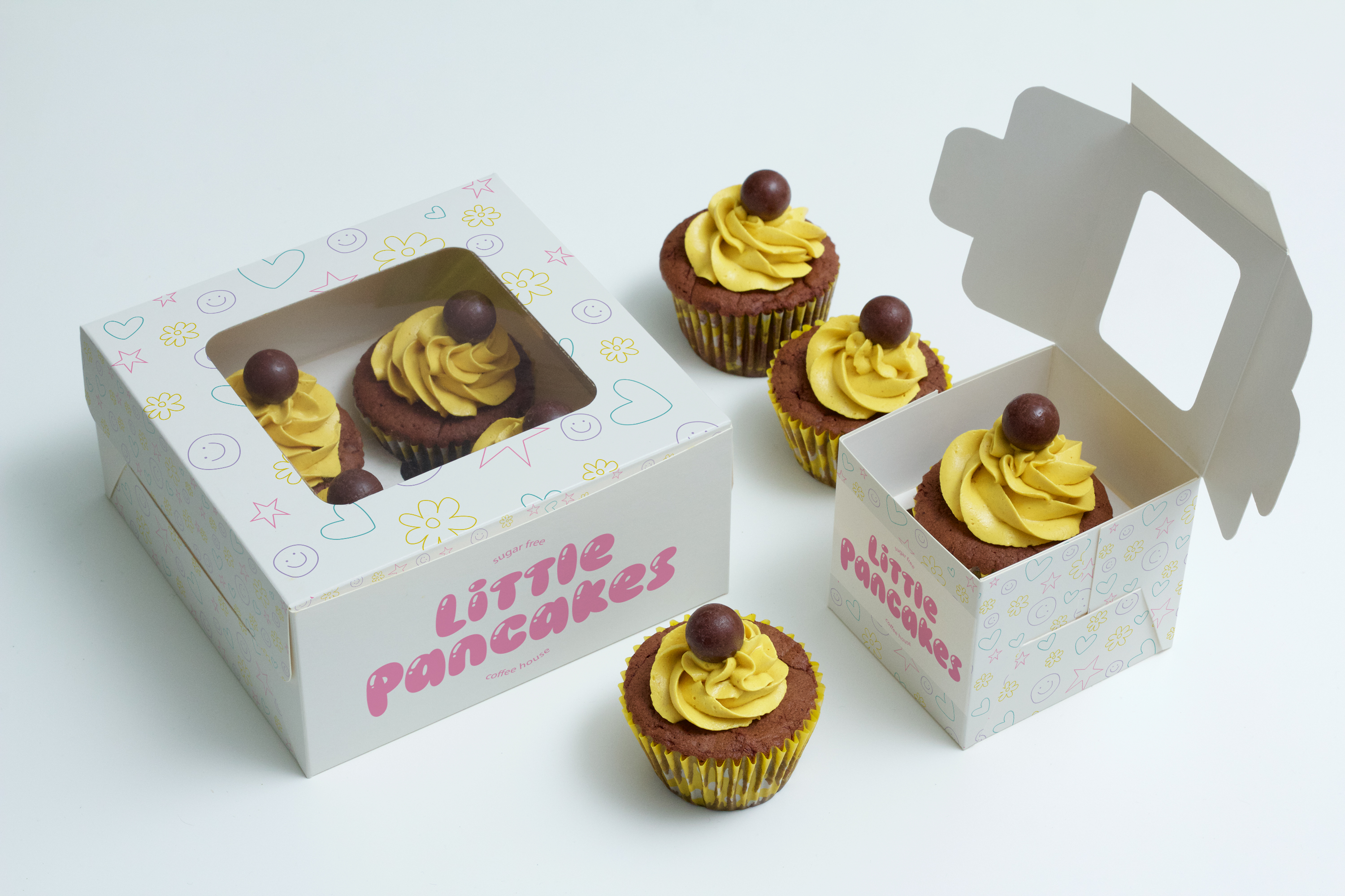 Фирменный стиль для кофейни Little Pancakes — Изображение №11 — Интерфейсы, Маркетинг на Dprofile