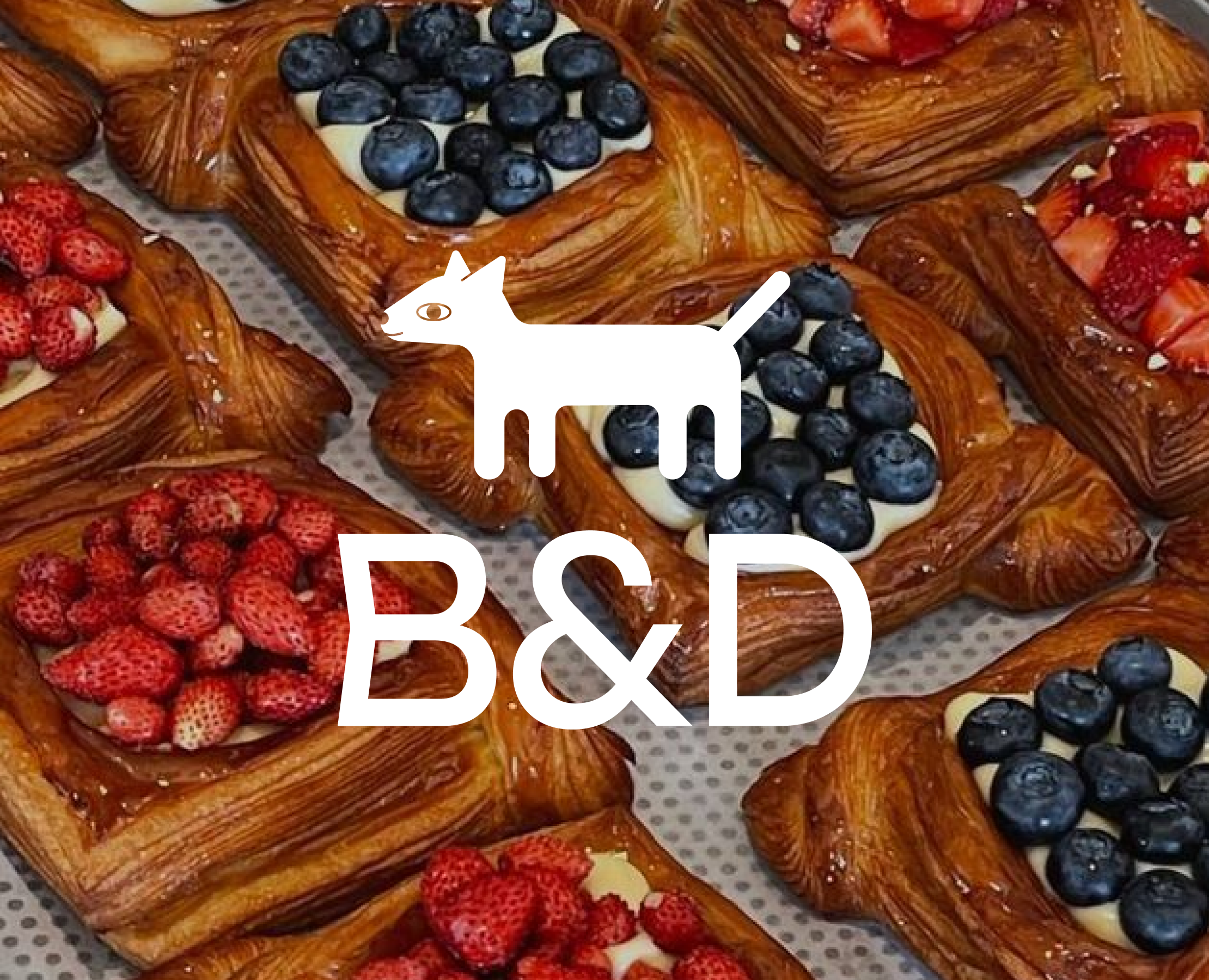 фирменный стиль для кофейни B&D — Брендинг, Графика на Dprofile