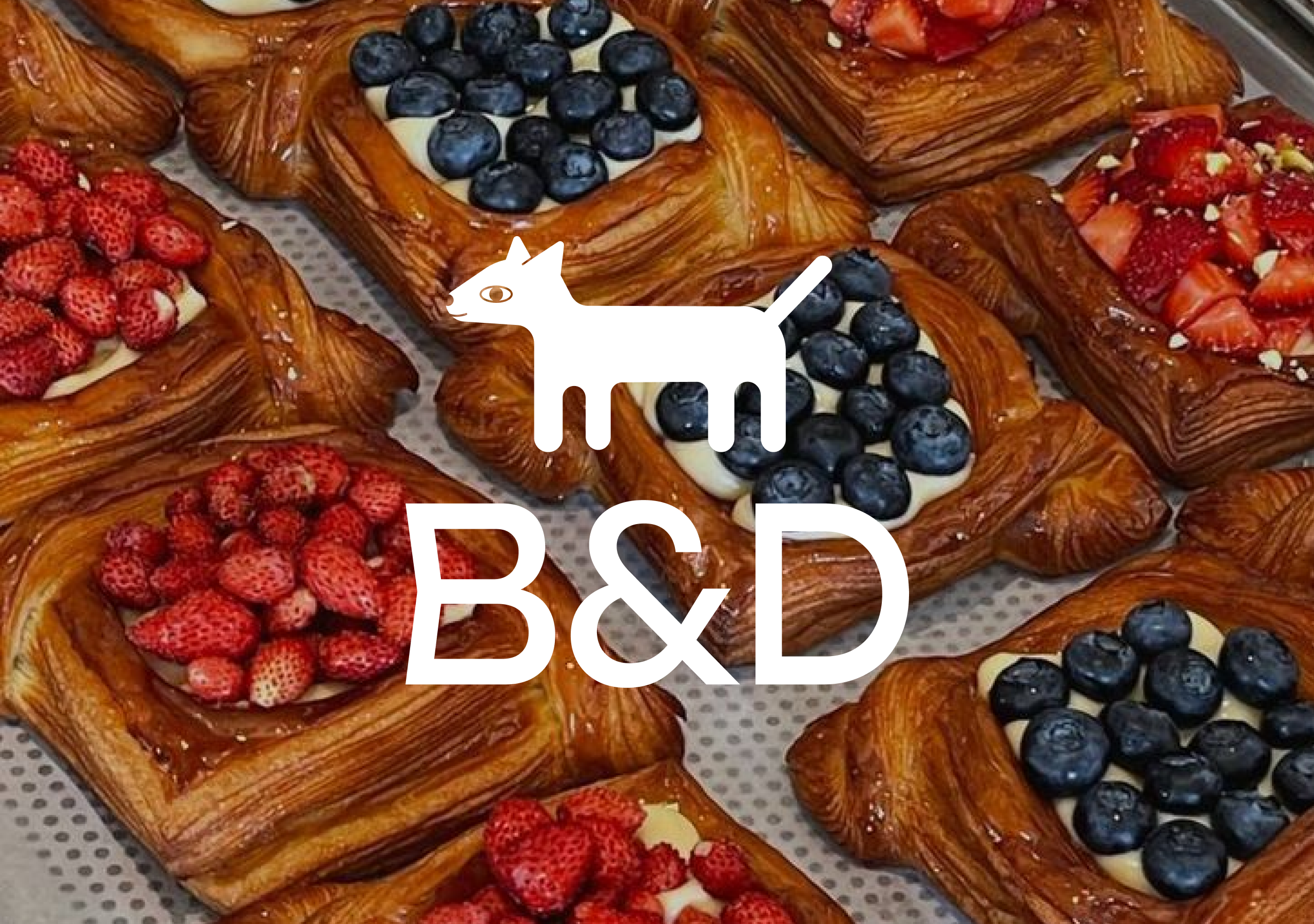 фирменный стиль для кофейни B&D — Изображение №1 — Брендинг, Графика на Dprofile