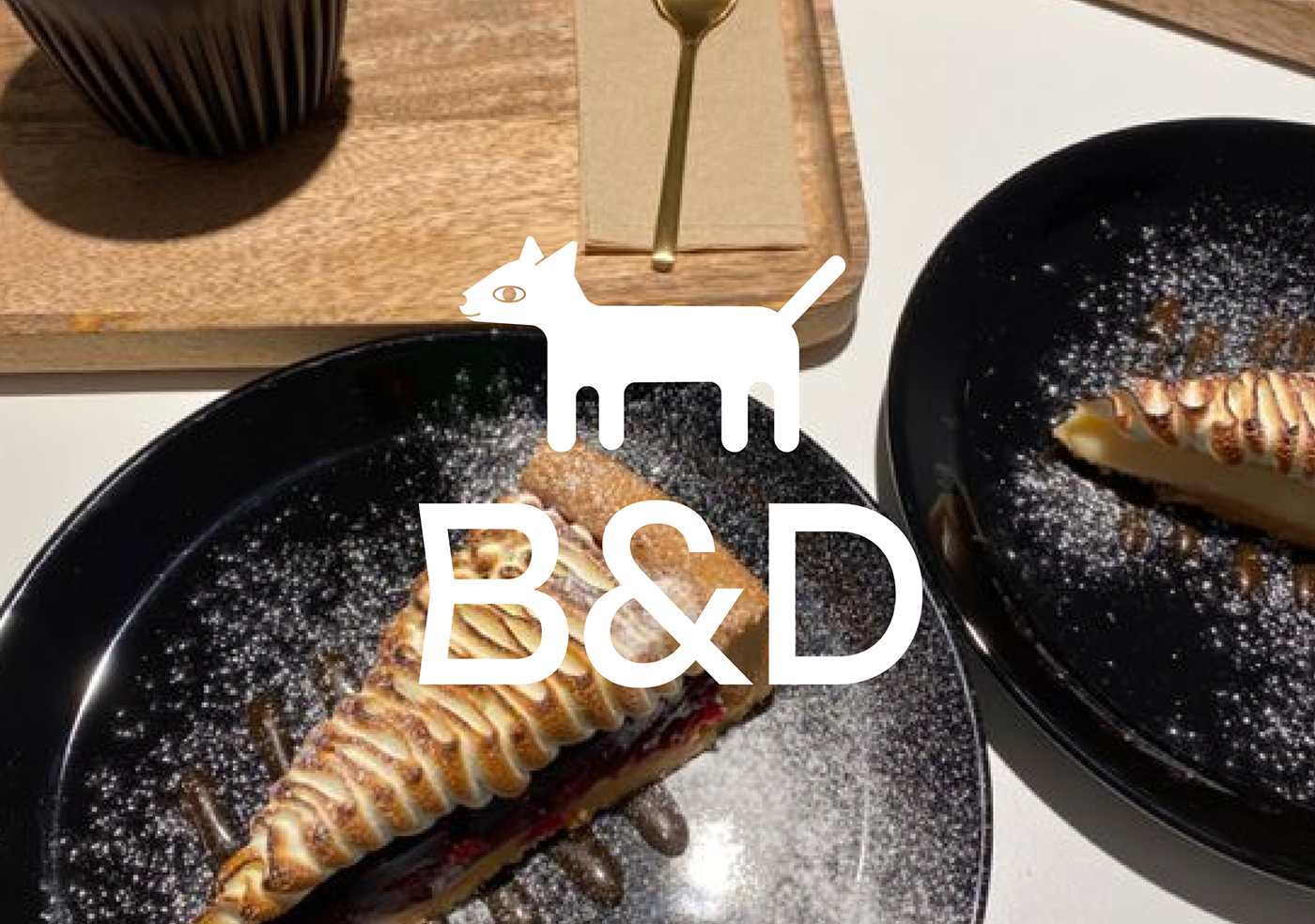 фирменный стиль для кофейни B&D — Изображение №4 — Брендинг, Графика на Dprofile